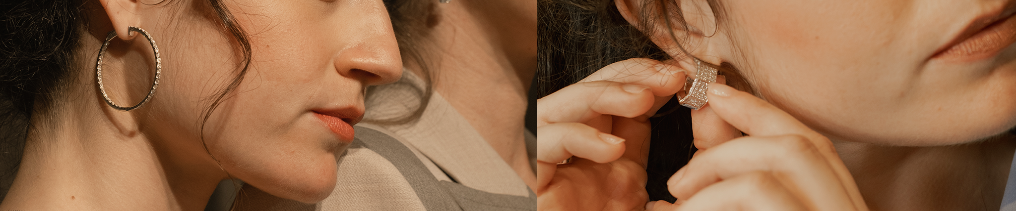 Diamond earrings