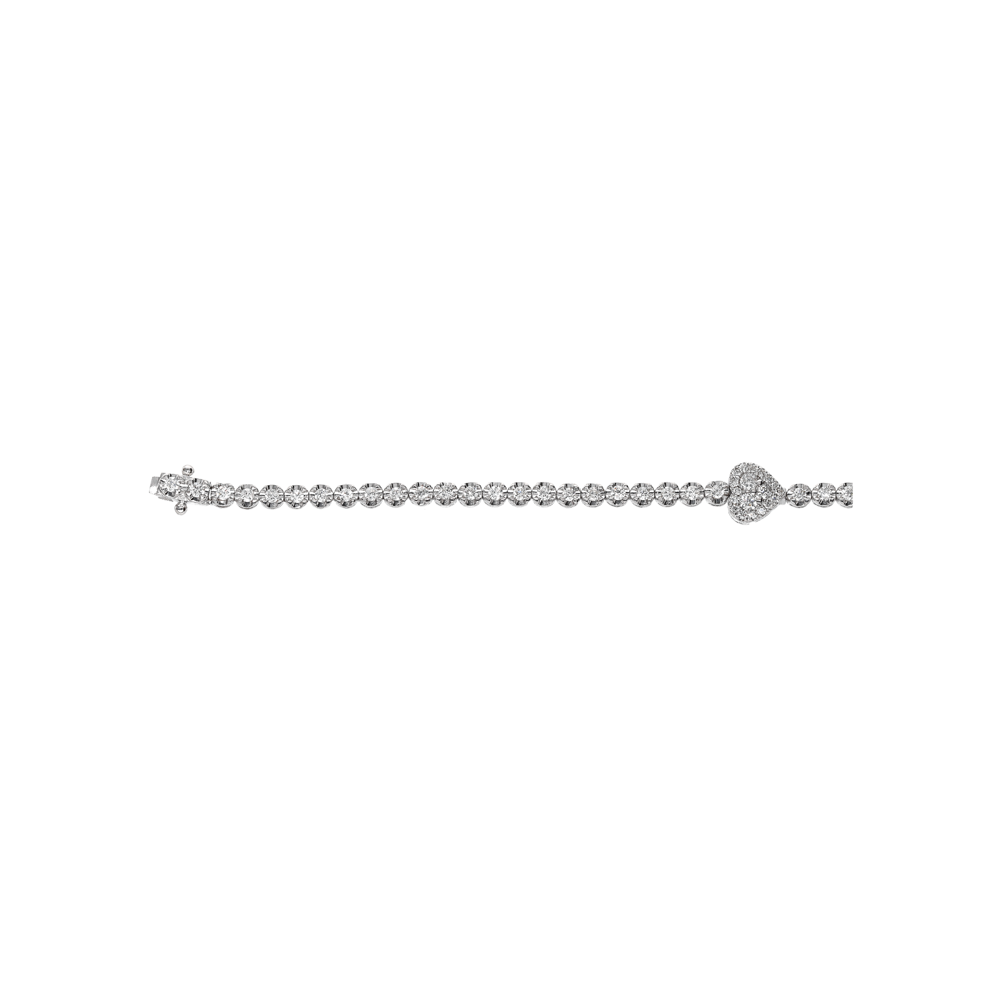 WHITE DIAMOND TENNIS BRACELET