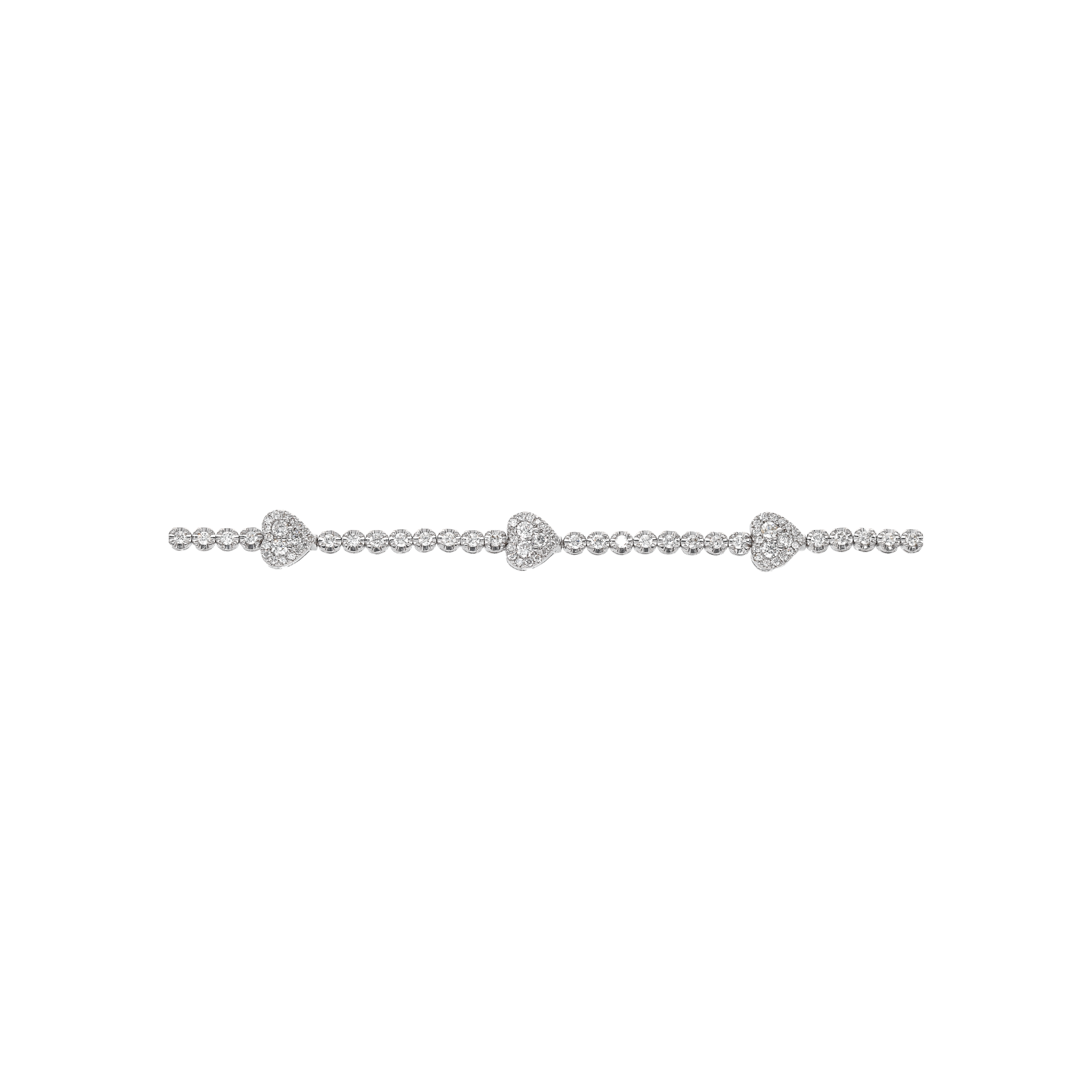 WHITE DIAMOND TENNIS BRACELET
