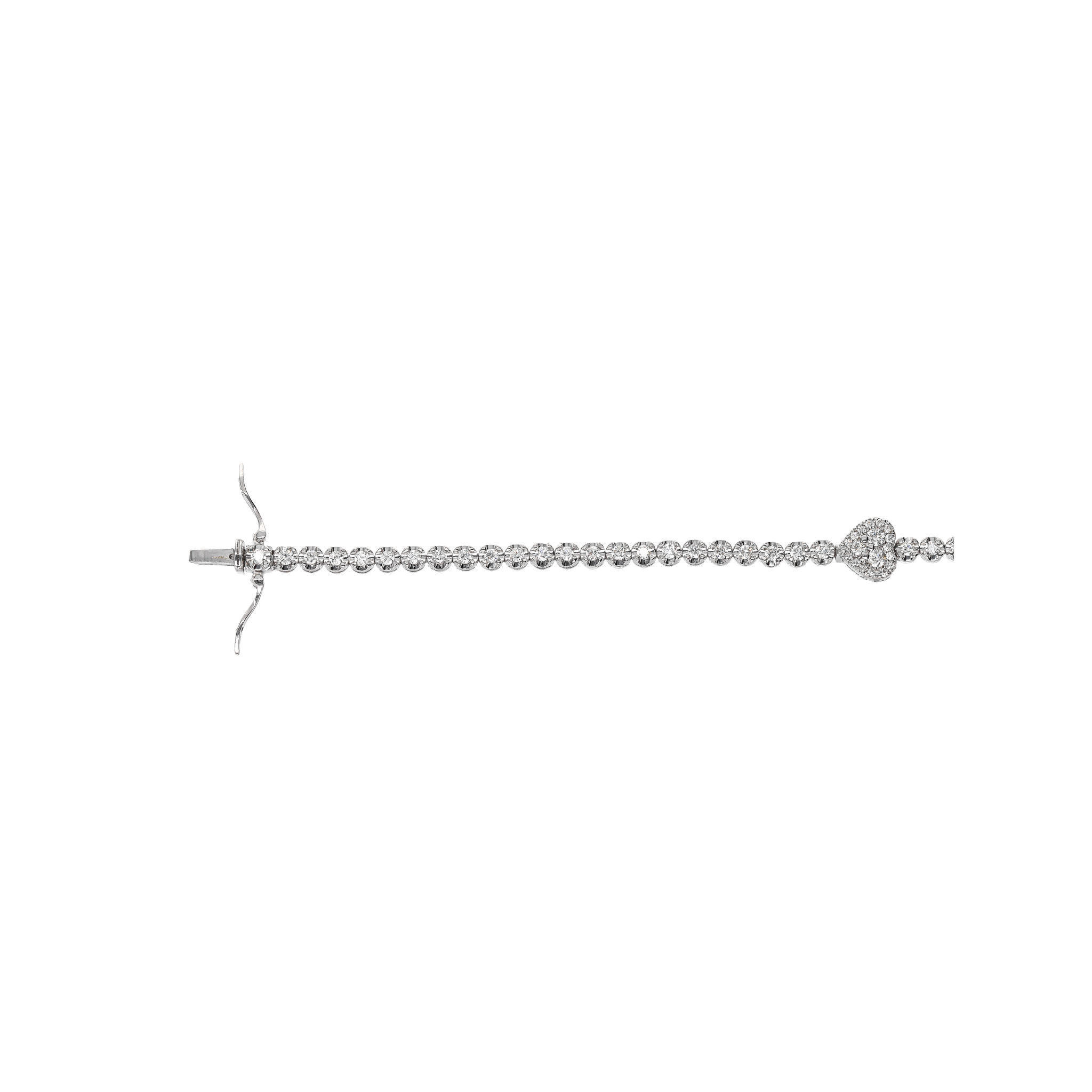WHITE DIAMOND TENNIS BRACELET