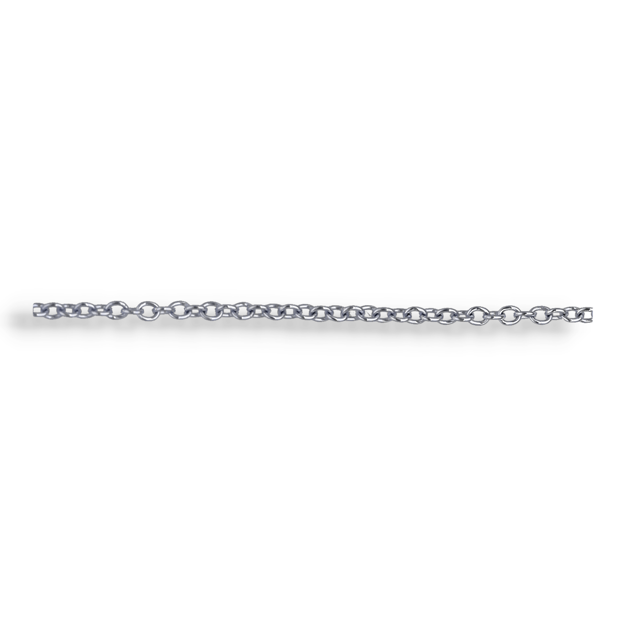 WHITE DIAMOND INITIALS NECKLACE