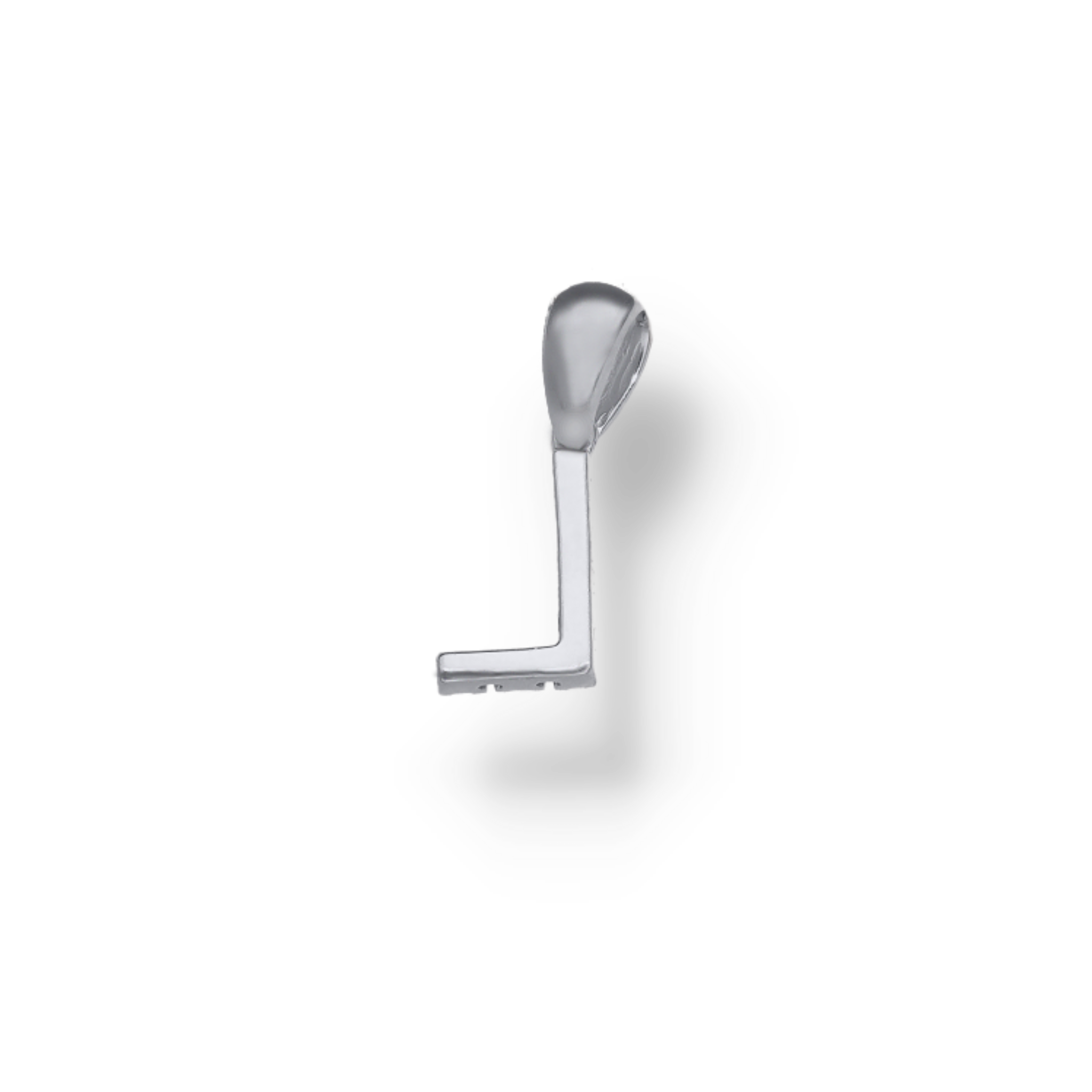 WHITE DIAMOND INITIAL PENDANT