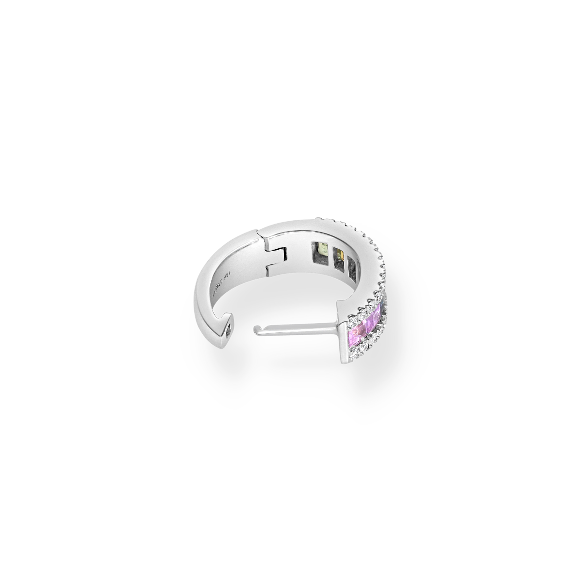 HOOP RAINBOW EARRINGS