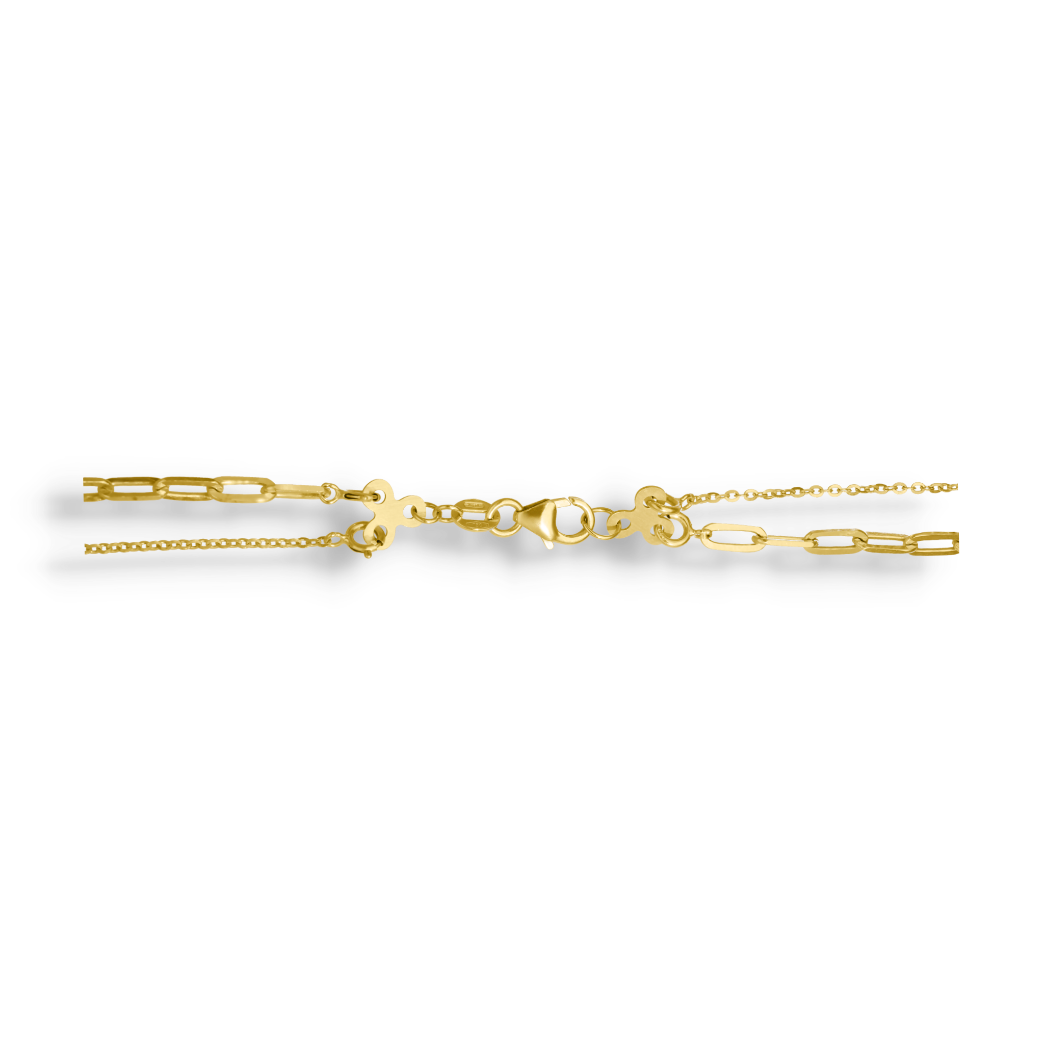 YELLOW GOLD CHAIN NECKLACE