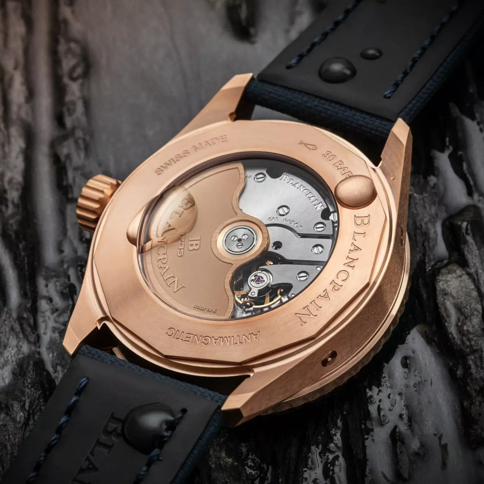 FIFTY FATHOMS BATHYSCAPHE QUANTIÈME COMPLET PHASES DE LUNE