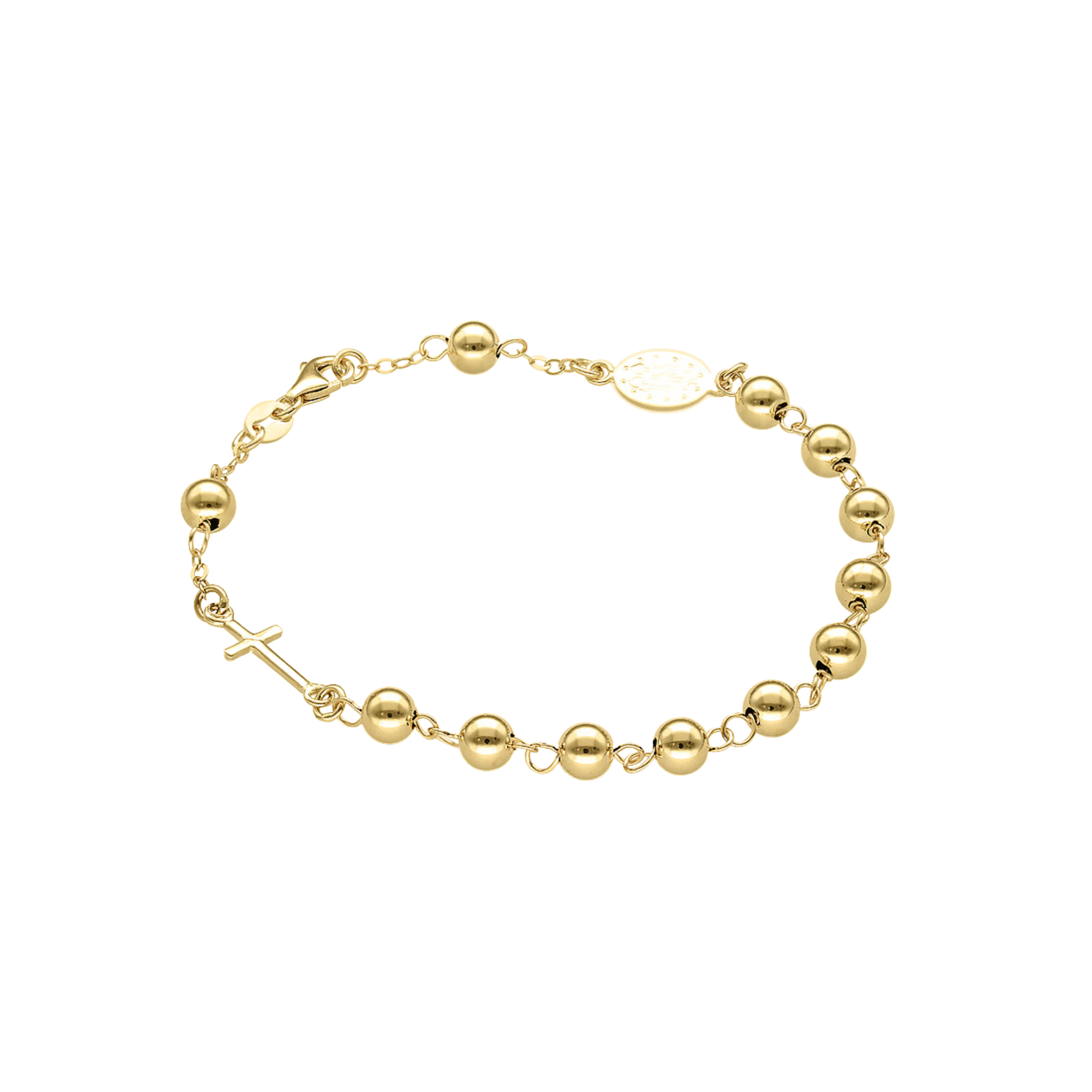 YELLOW GOLD CHAIN BRACELET