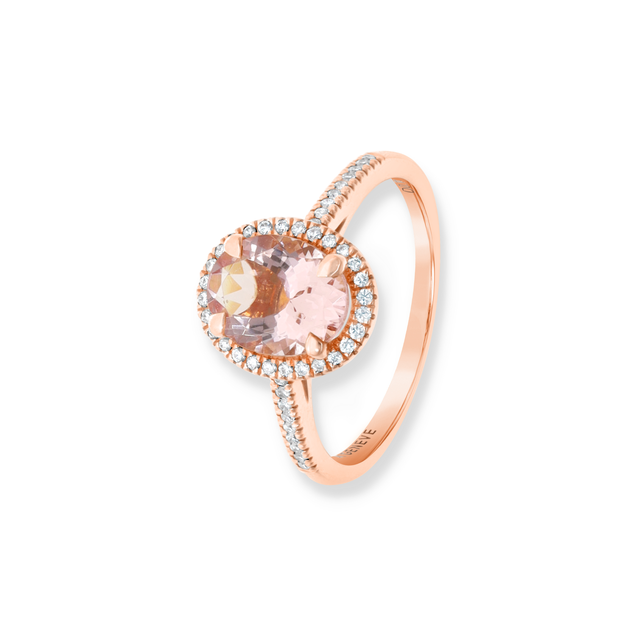 NATURAL COLORS HALO RING