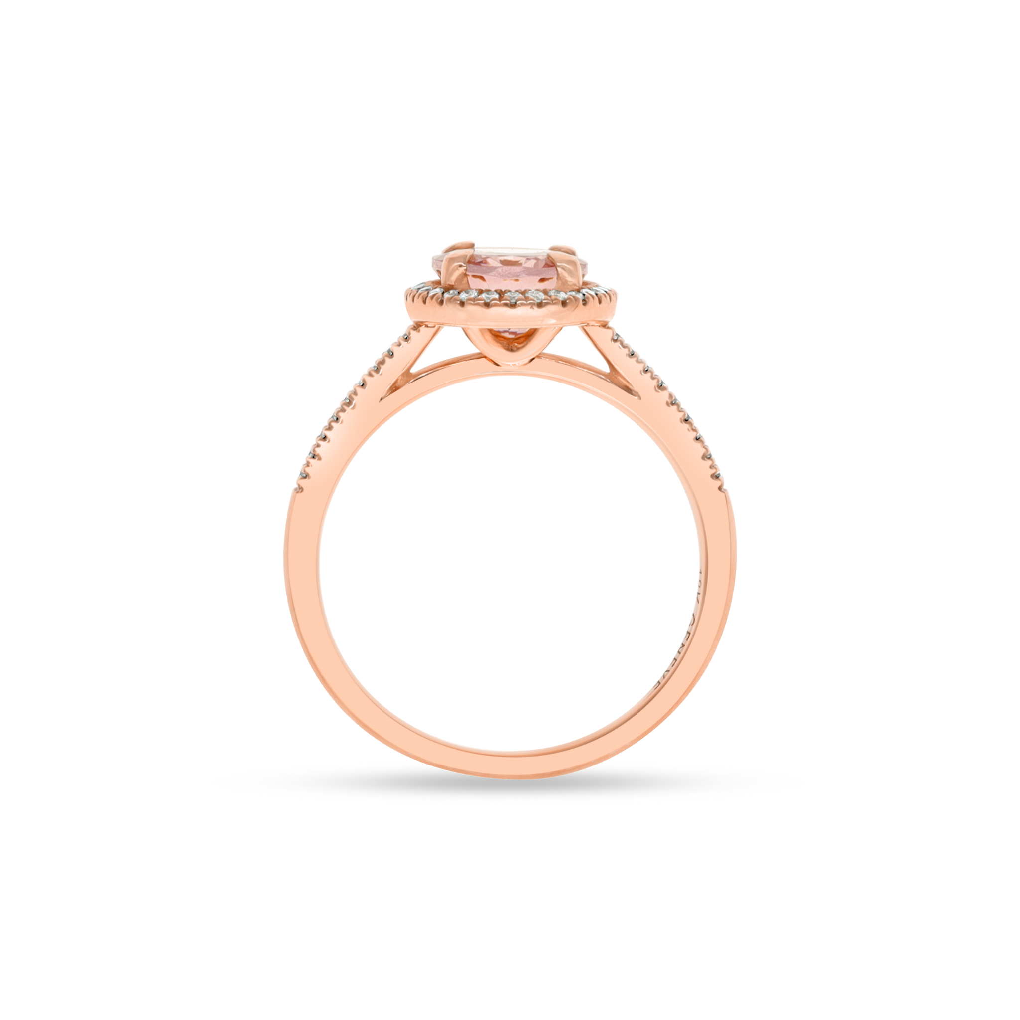 NATURAL COLORS HALO RING