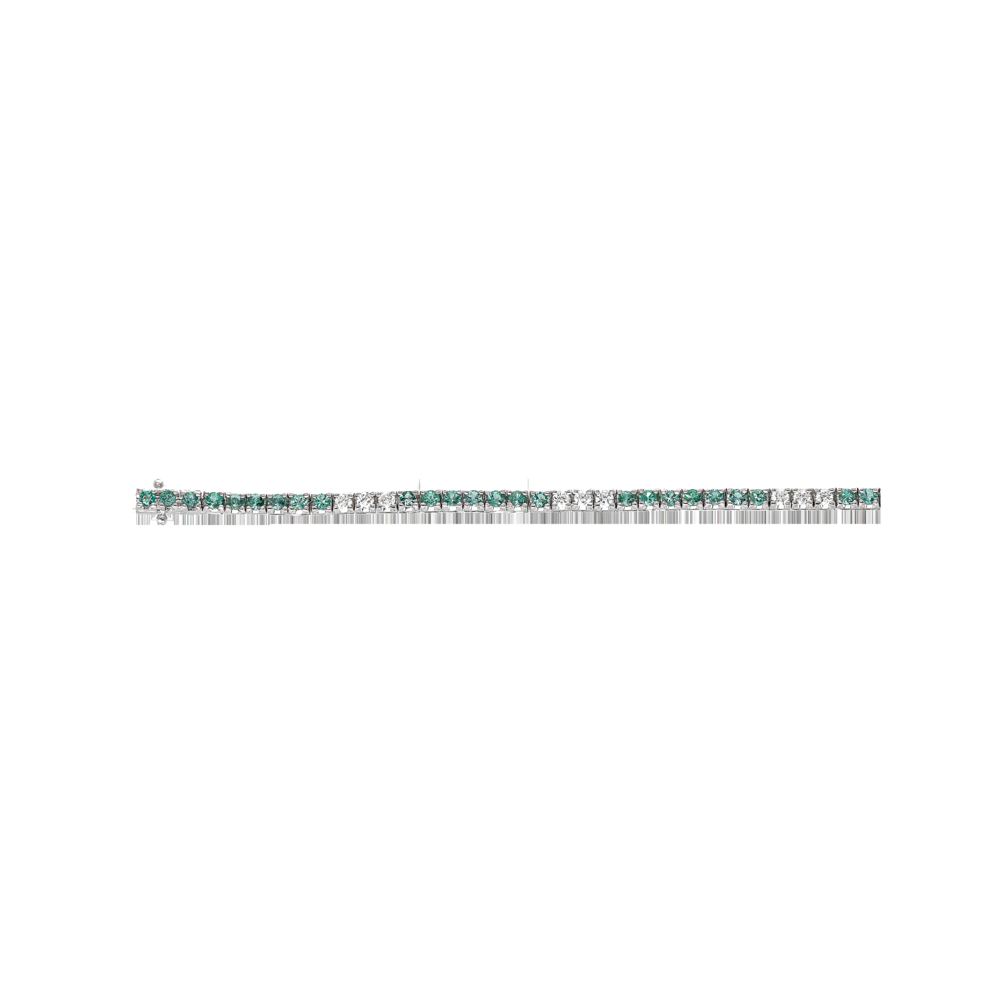 WHITE GOLD TENNIS BRACELET