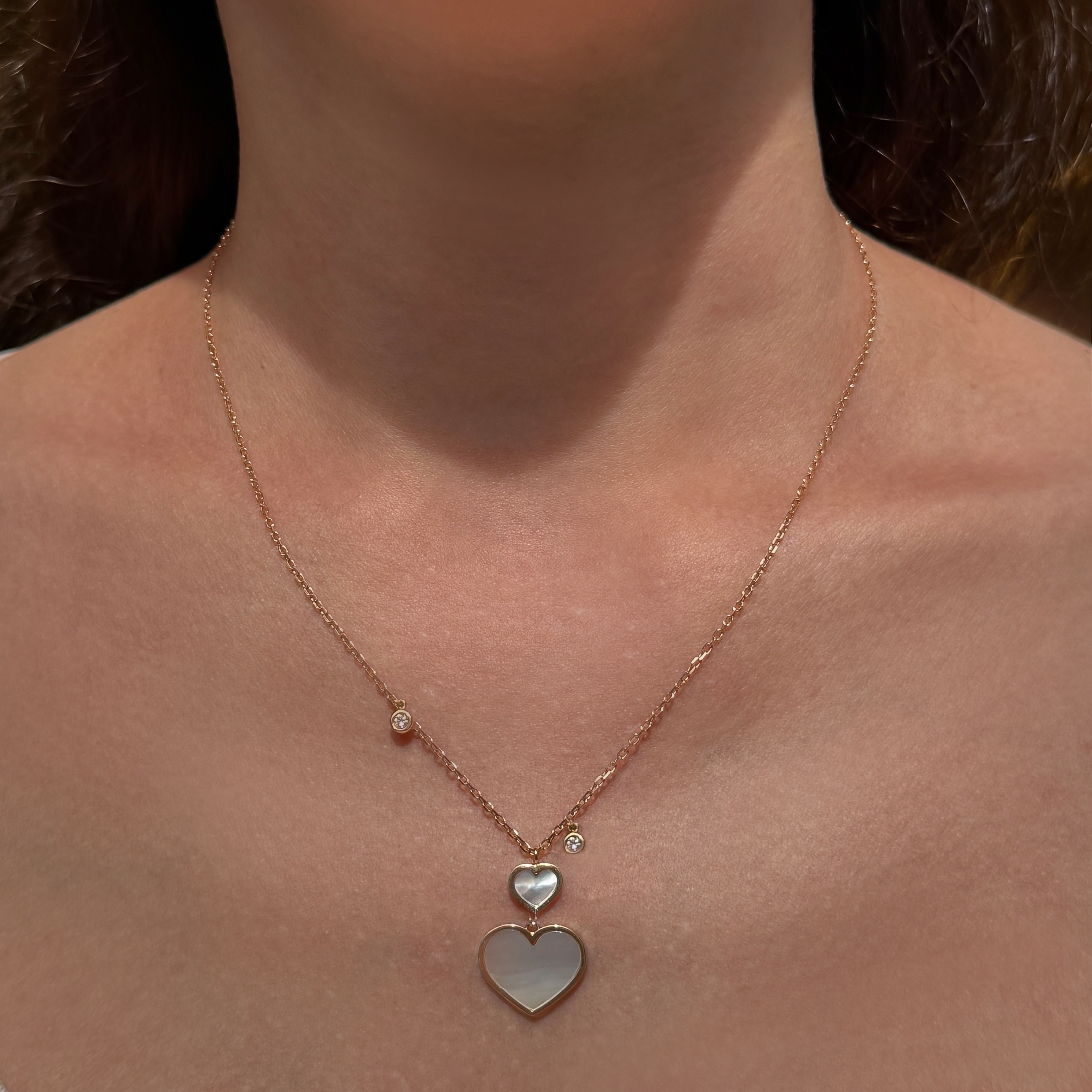 ROSE GOLD HEART NECKLACE