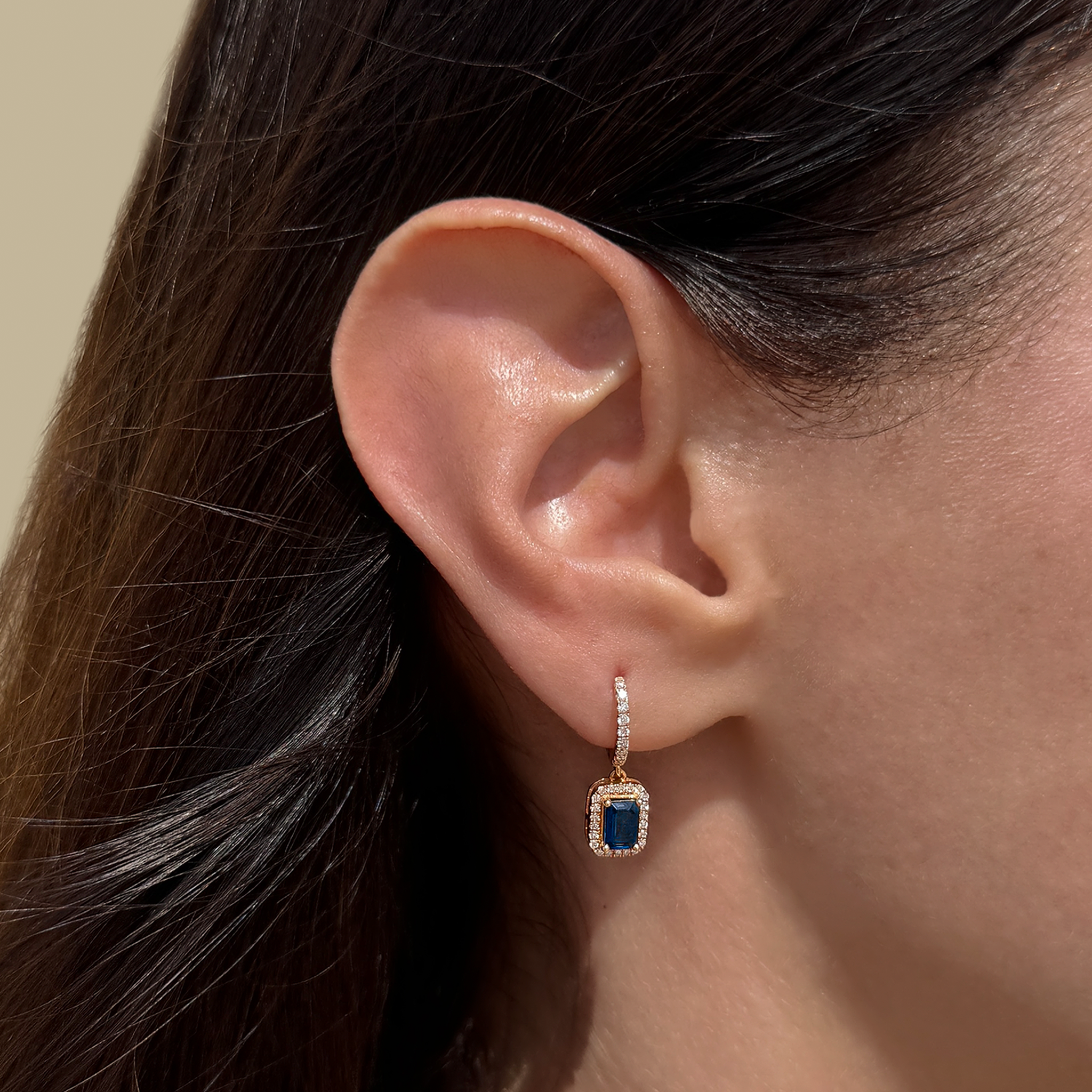 ROSE GOLD DROP EARRINGS