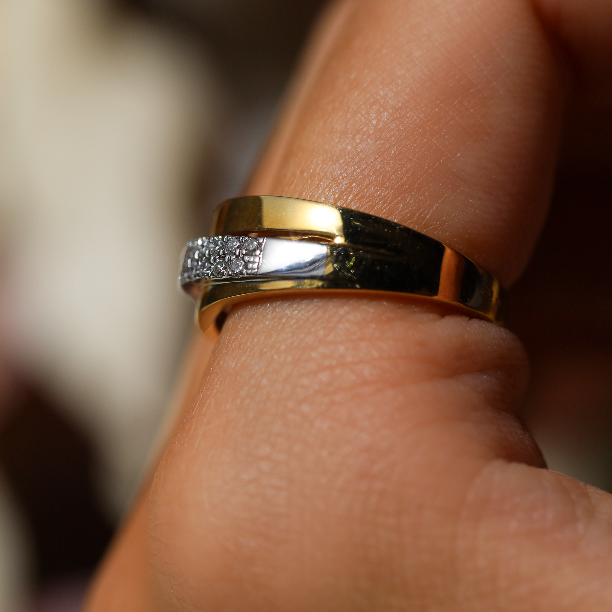 DIAMOND HALF ETERNITY RING