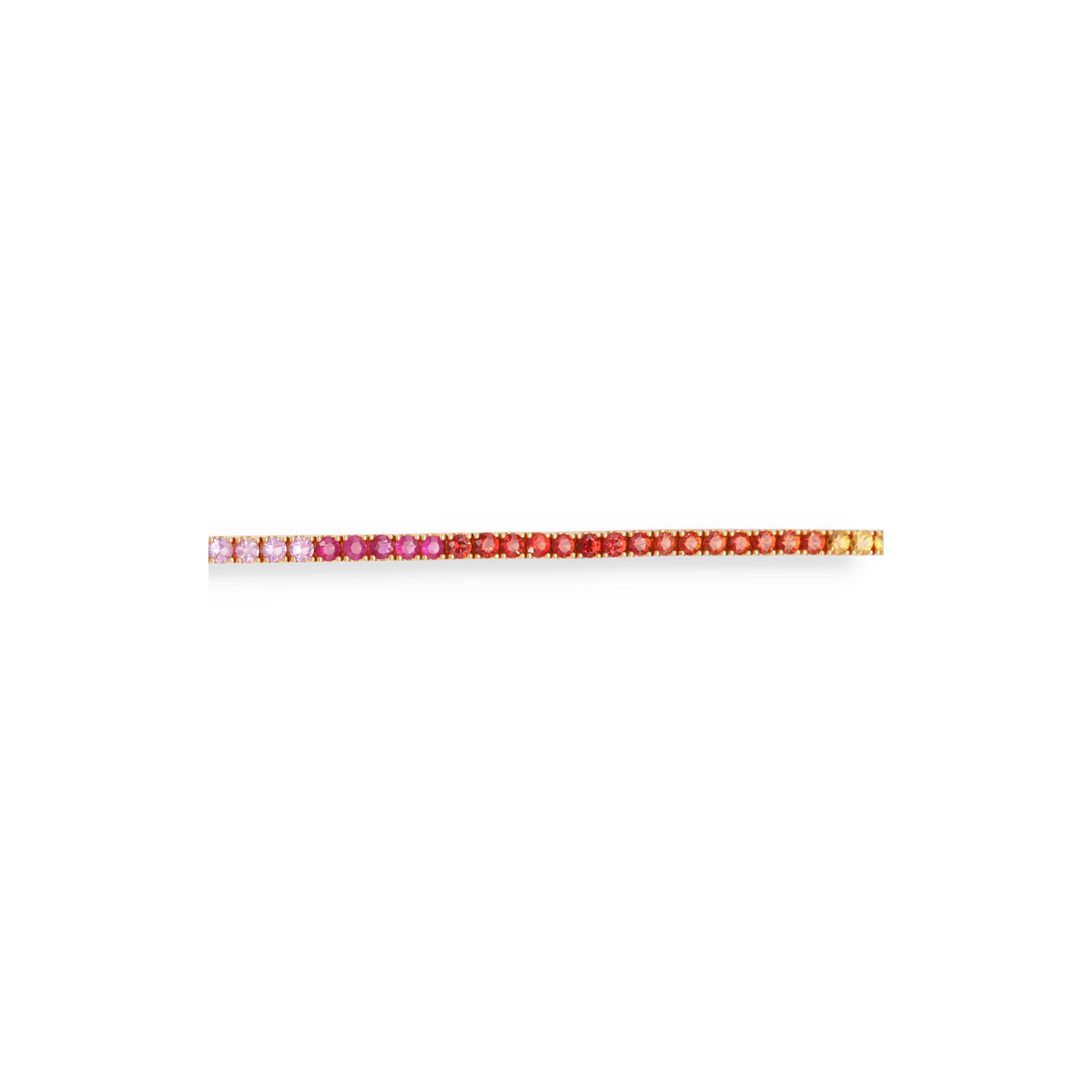 DIAMOND RAINBOW TENNIS BRACELET
