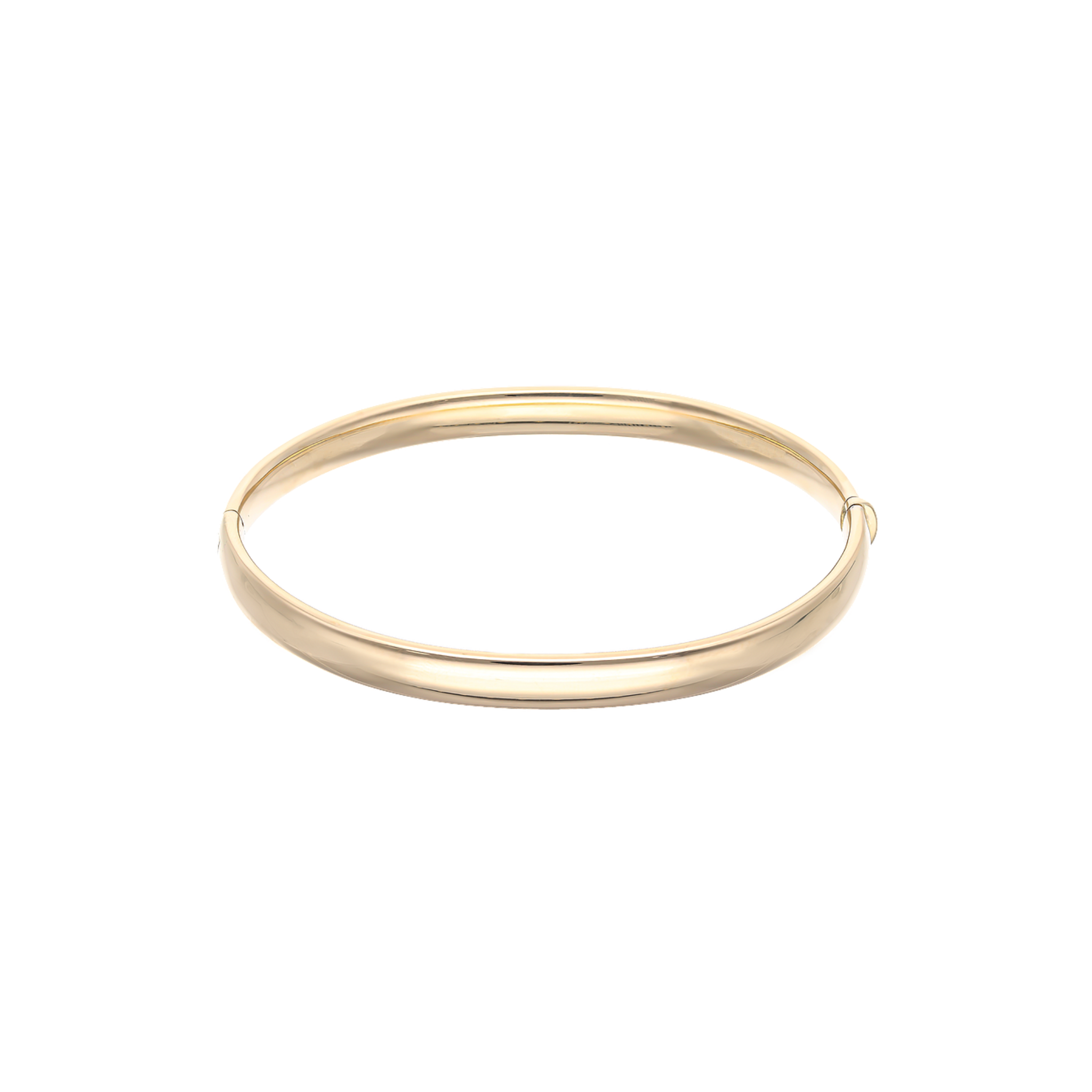 YELLOW GOLD BANGLE BRACELET