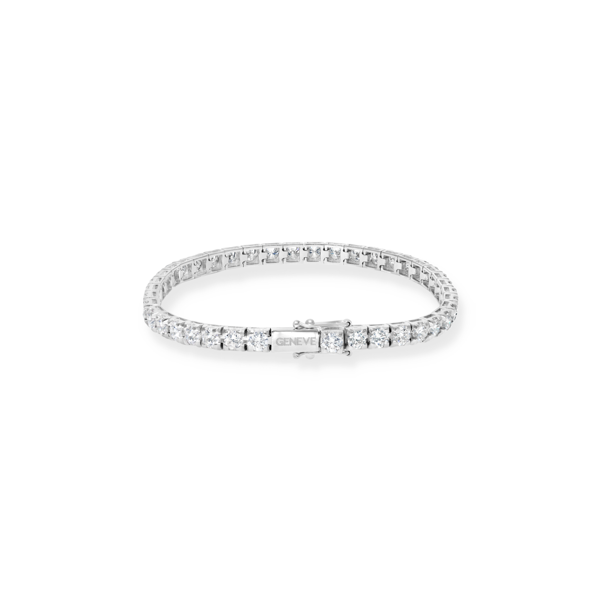 WHITE DIAMOND TENNIS BRACELET