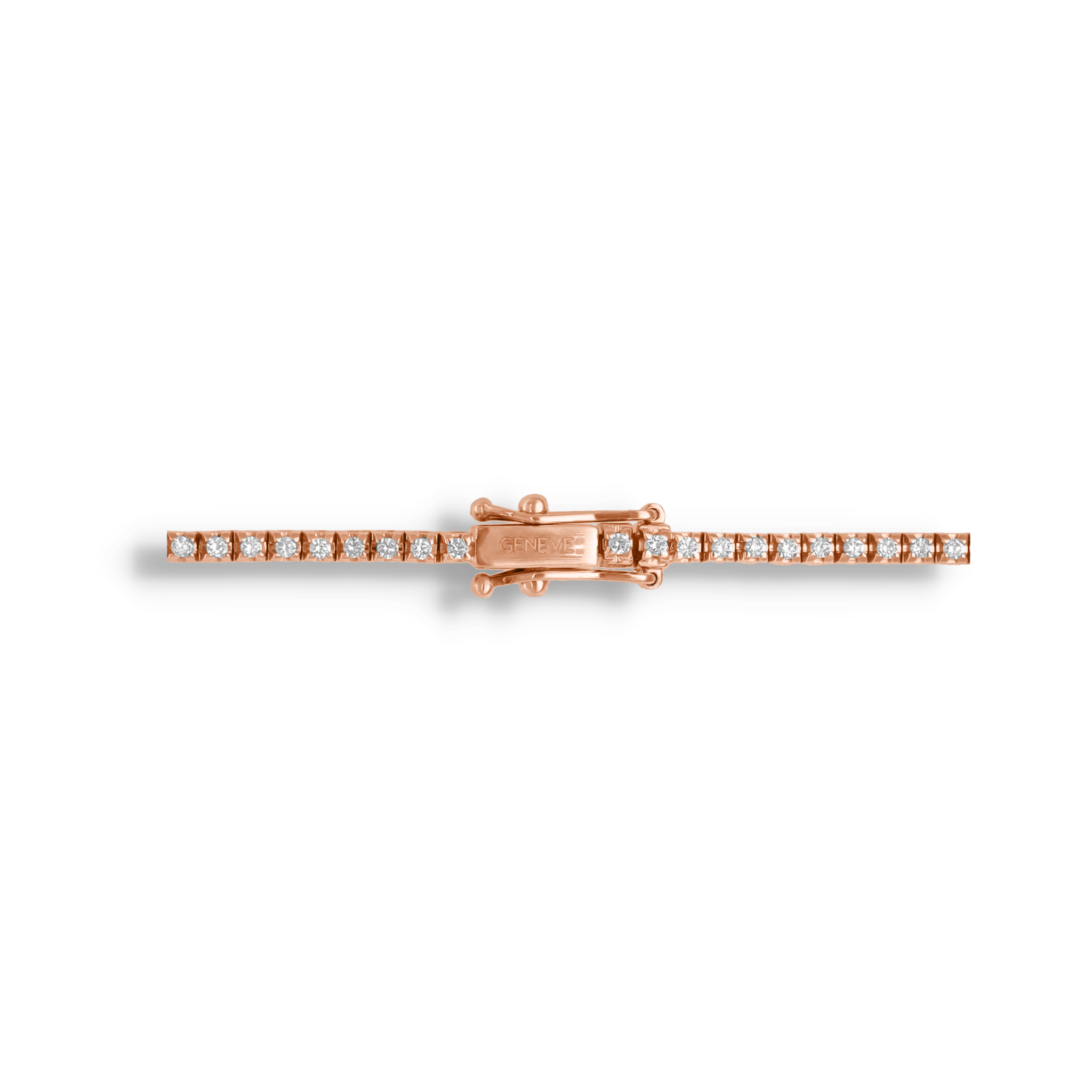ROSE GOLD TENNIS NECKLACE