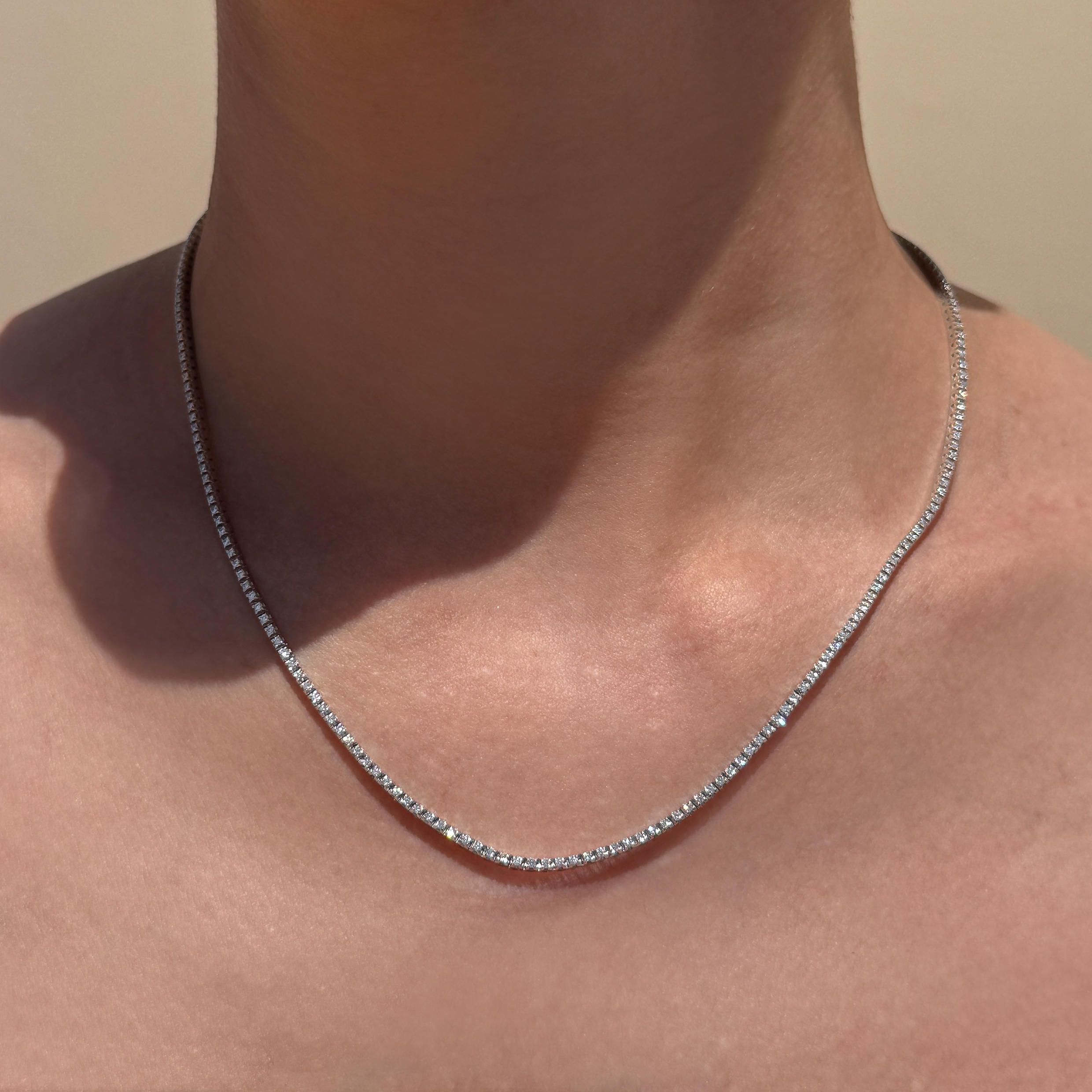 DIAMOND TENNIS NECKLACE