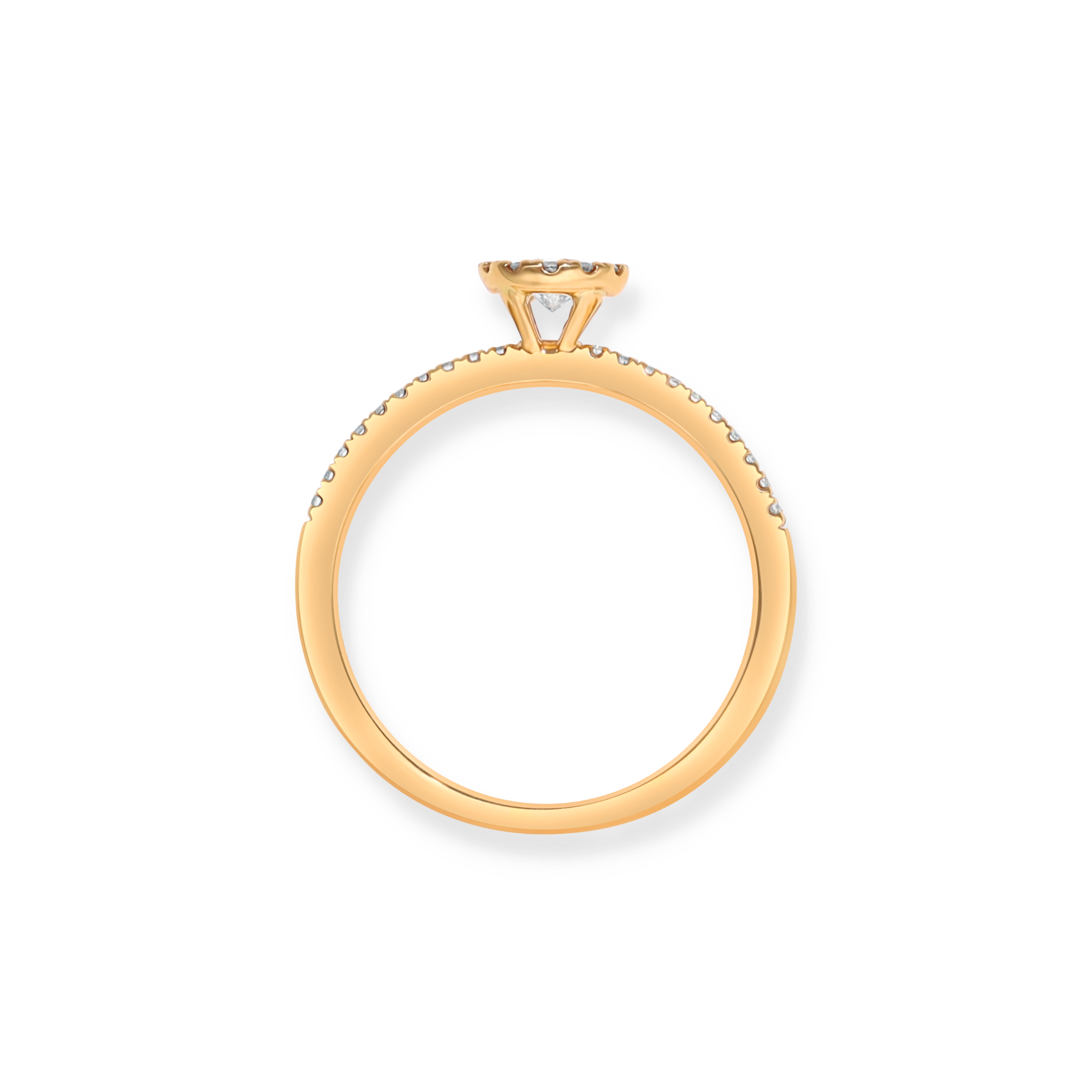 HALO DIAMOND ENGAGEMENT RING