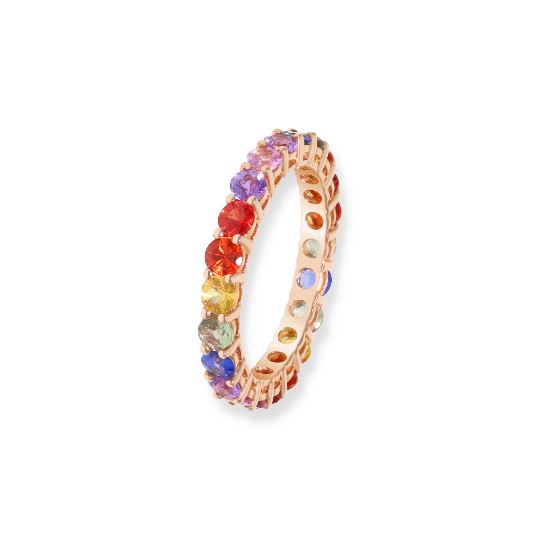 RAINBOW ETERNITY RING