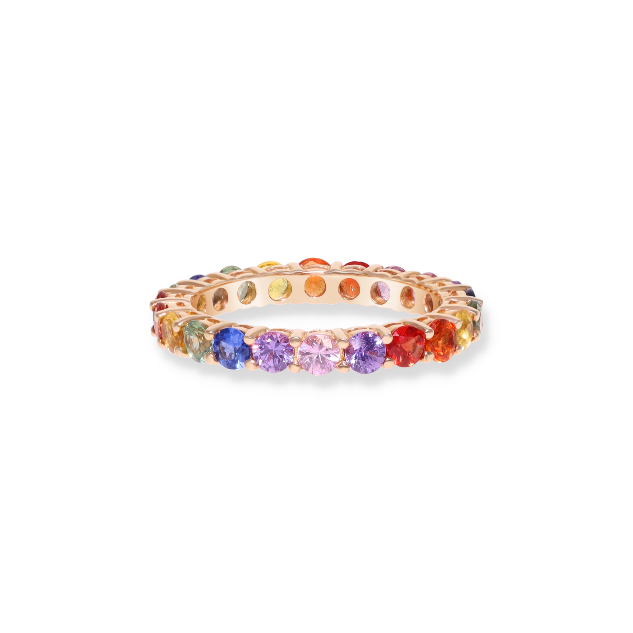 RAINBOW ETERNITY RING