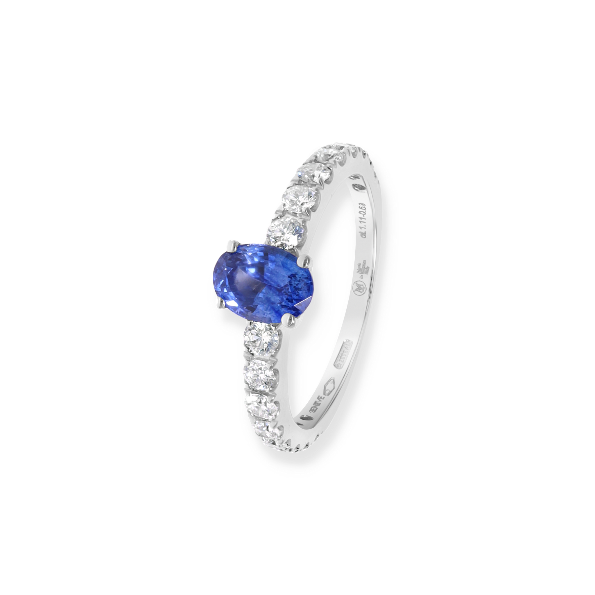 WHITE GOLD ENGAGEMENT RING