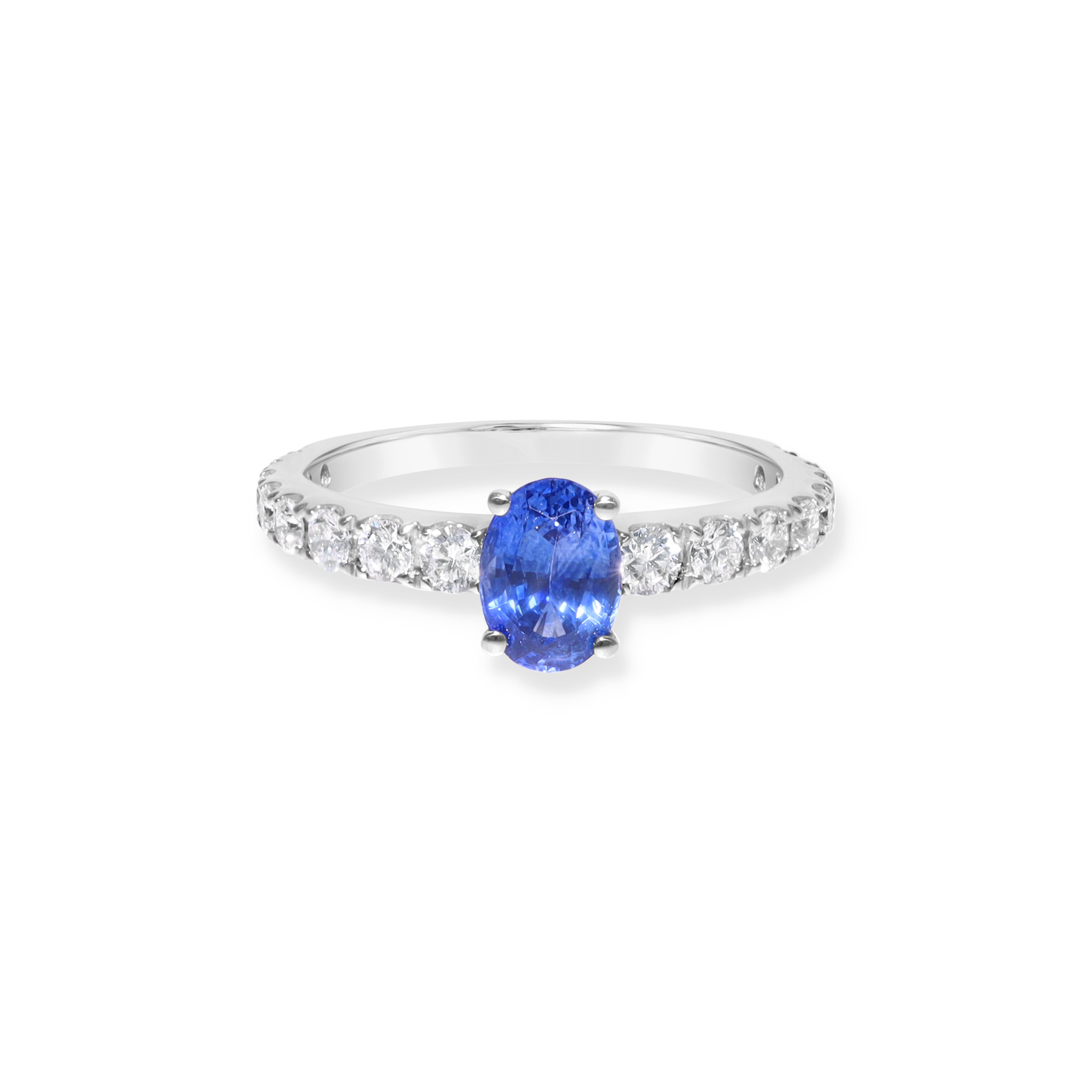 WHITE GOLD ENGAGEMENT RING