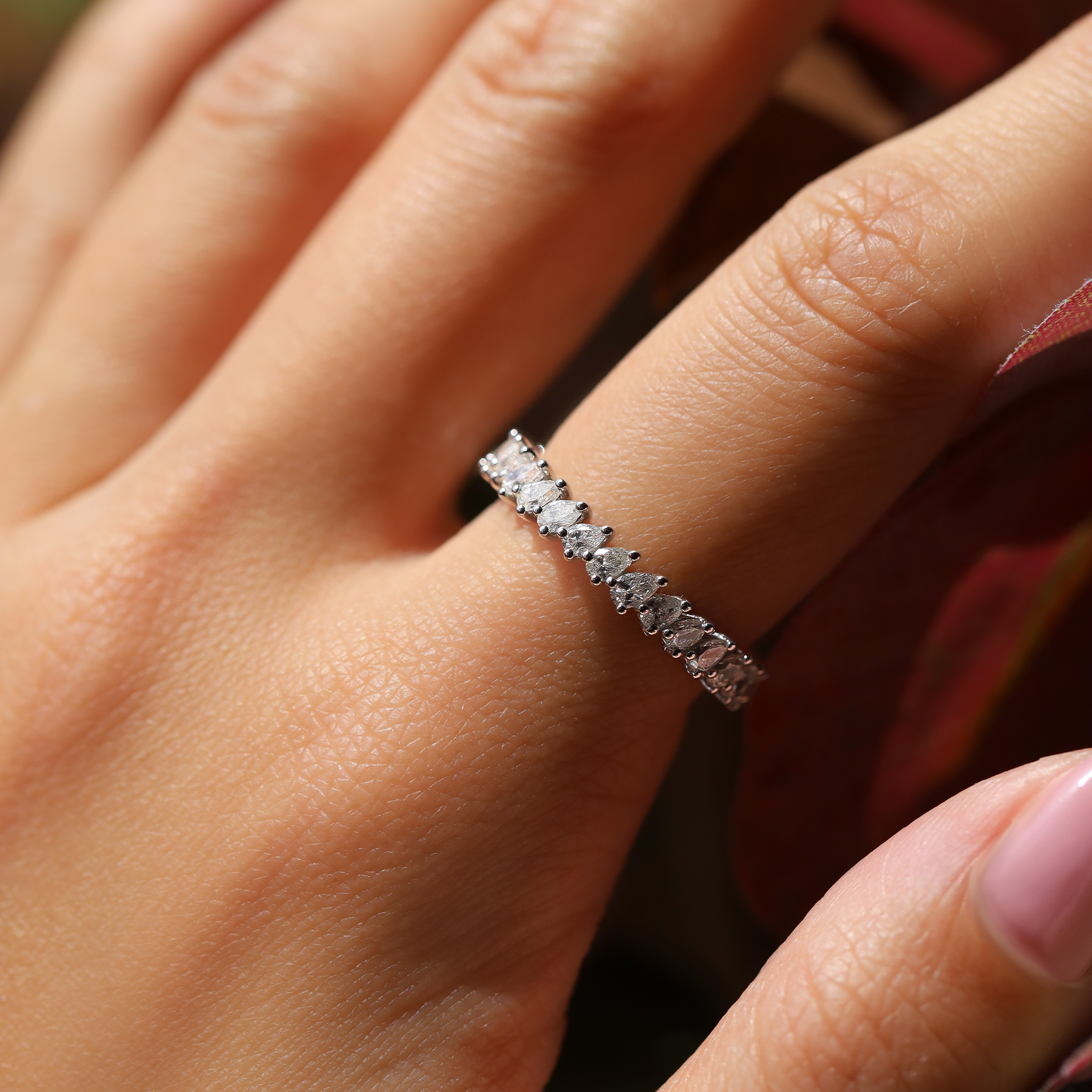 DIAMOND HALF ETERNITY RING