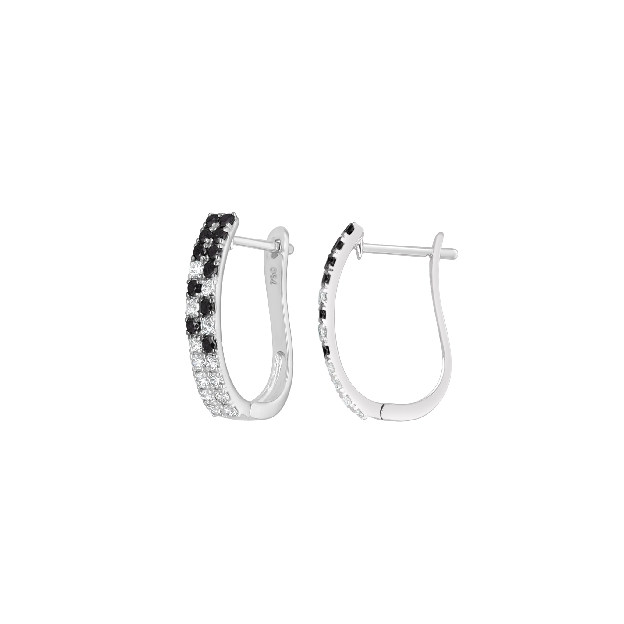 BLACK & WHITE EARRINGS