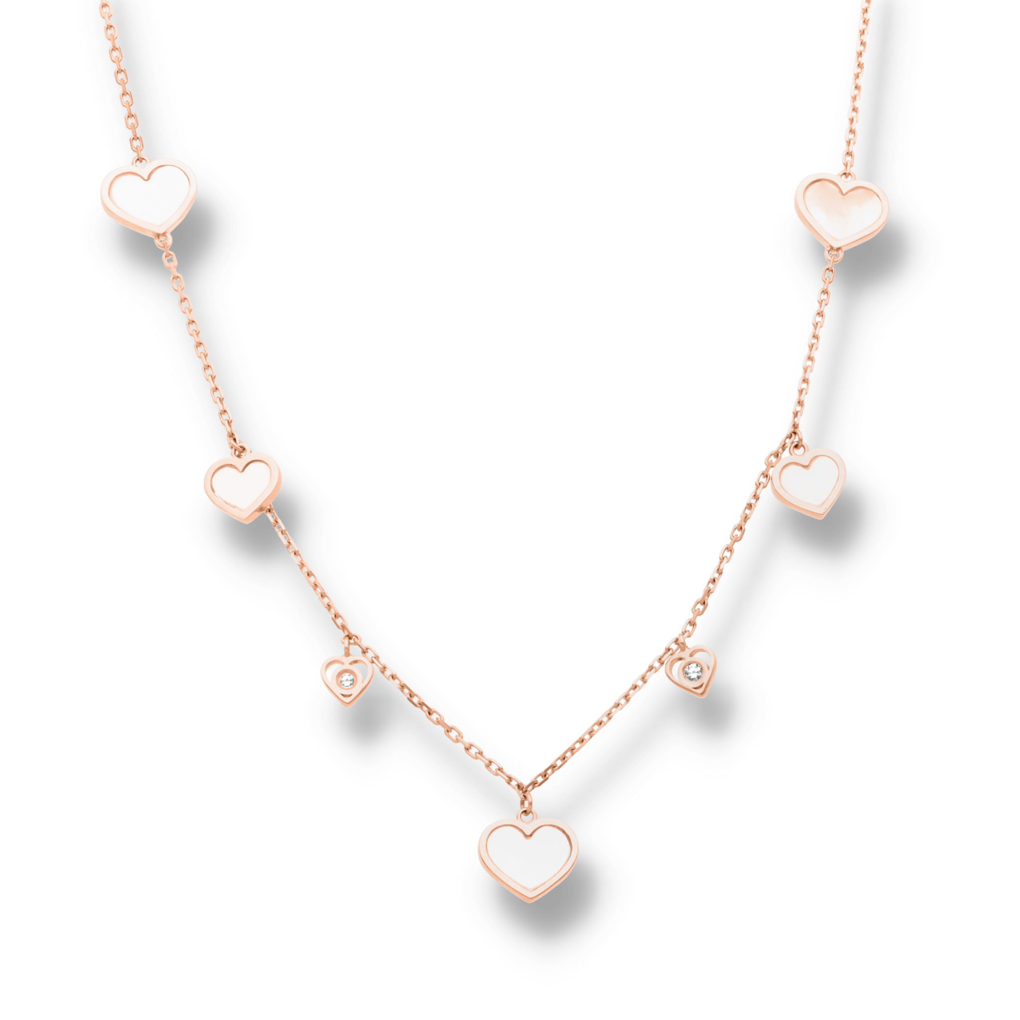 ROSE GOLD HEART NECKLACE