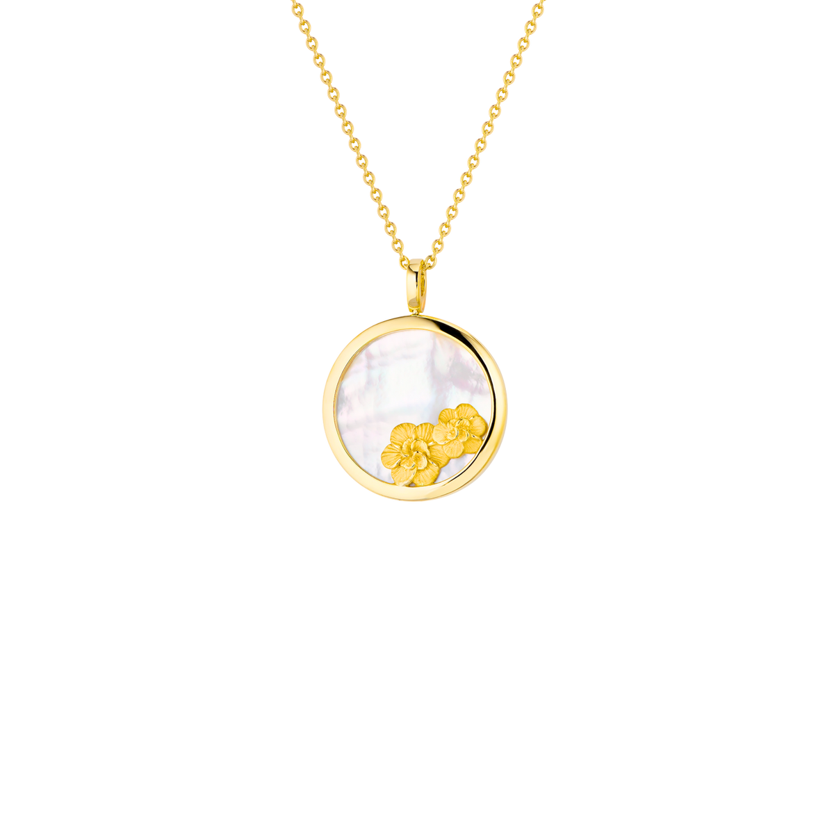 GARDENIAS CHAIN & PENDANT