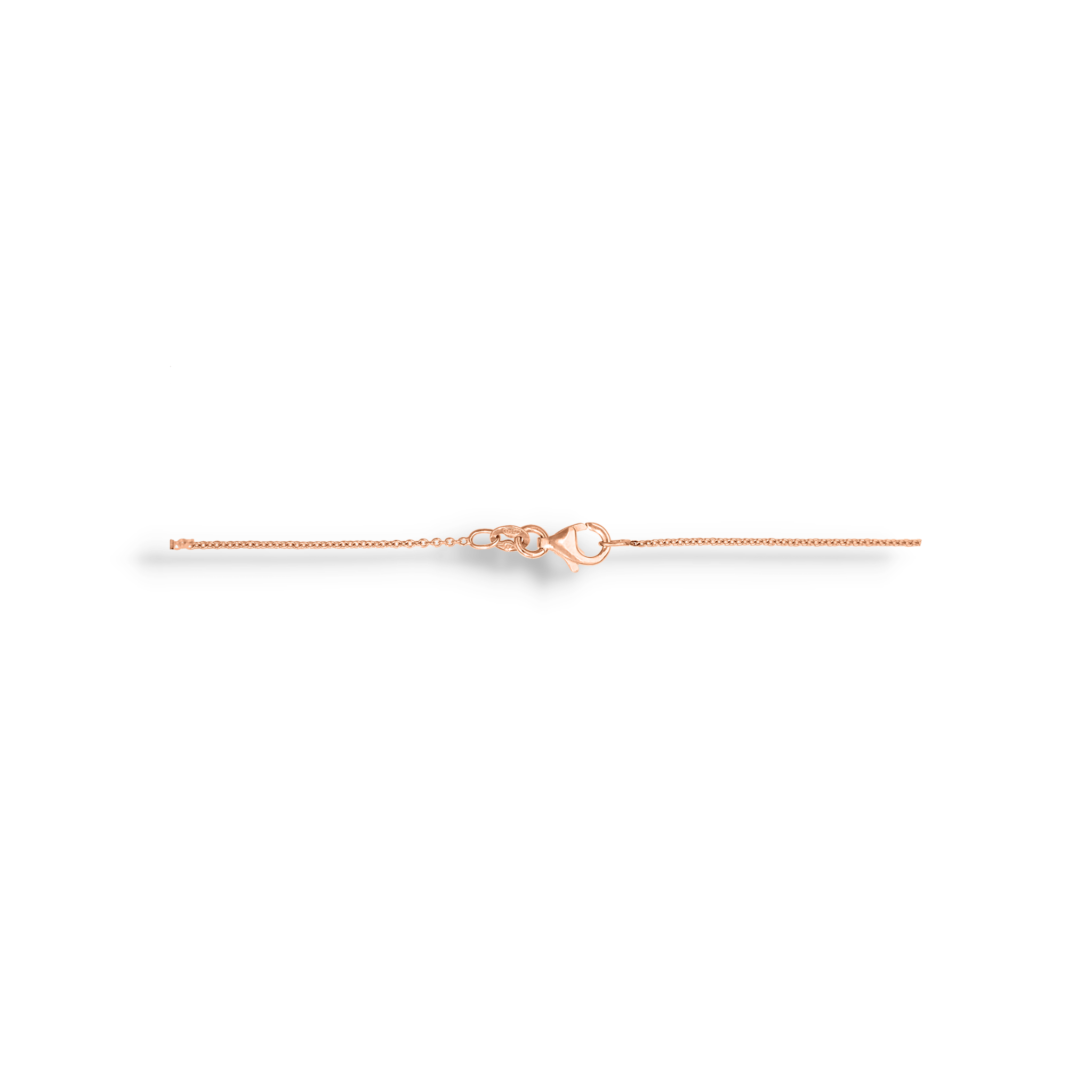 ROSE GOLD CLUSTER NECKLACE