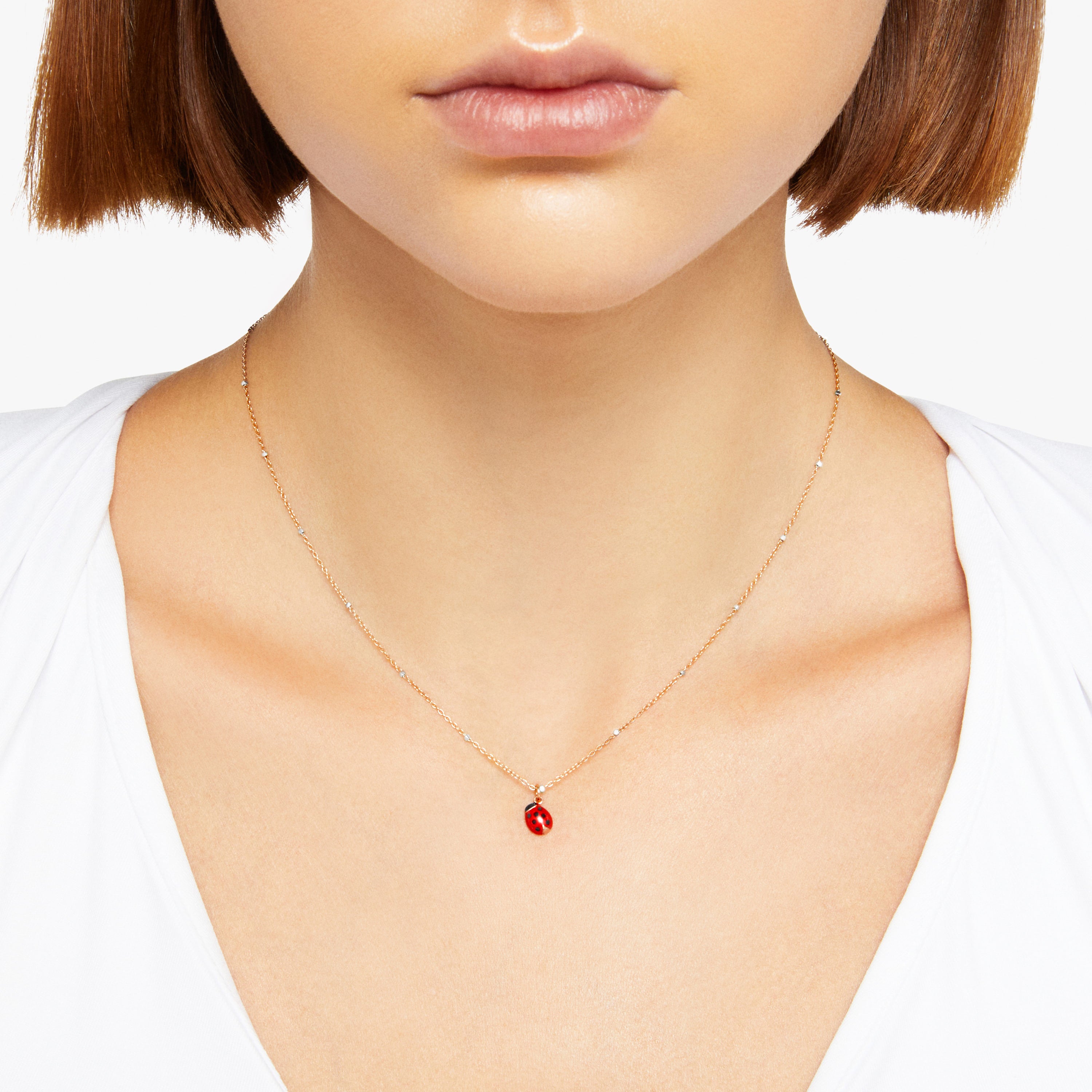 LADYBUG NECKLACE