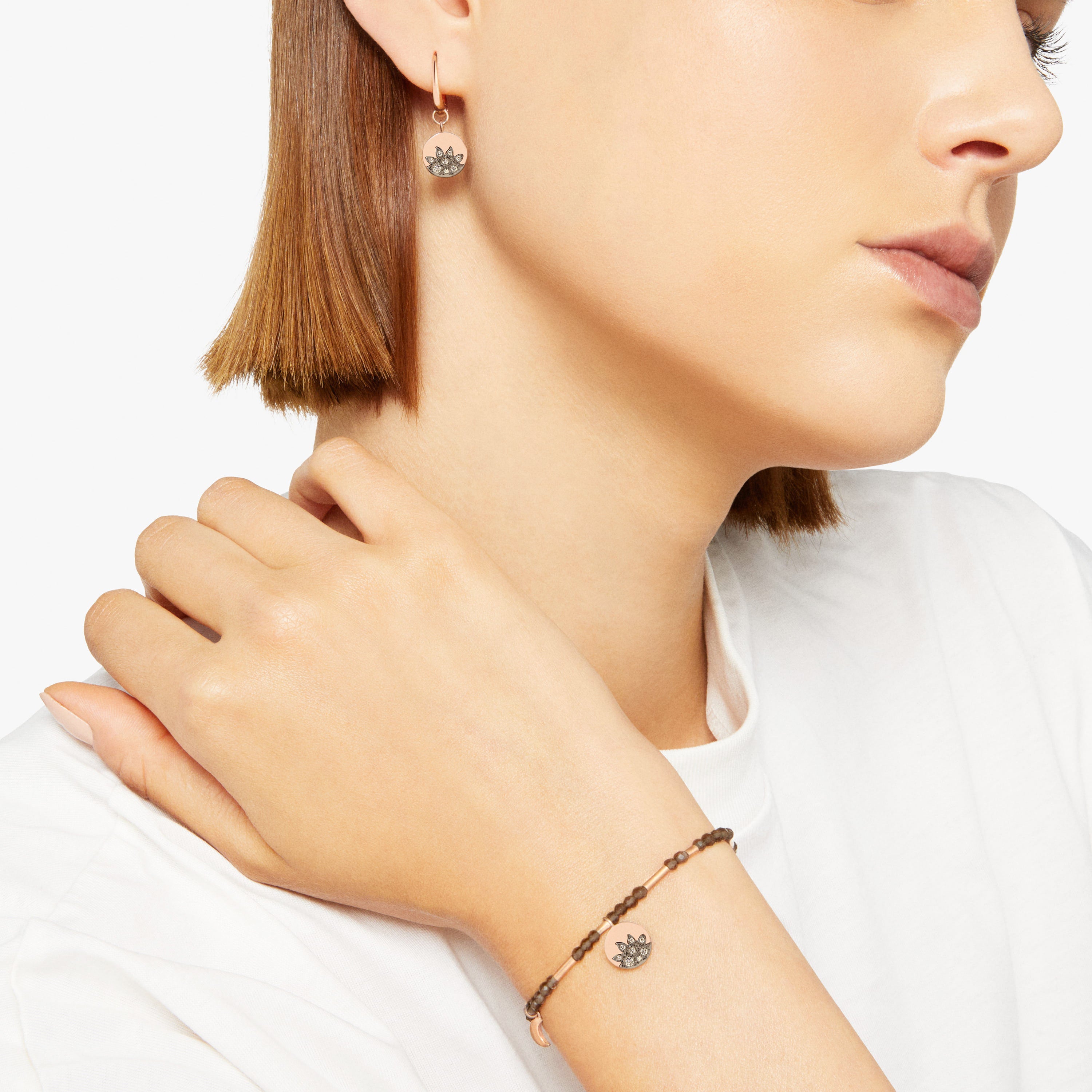 MOON&SUN EARRING