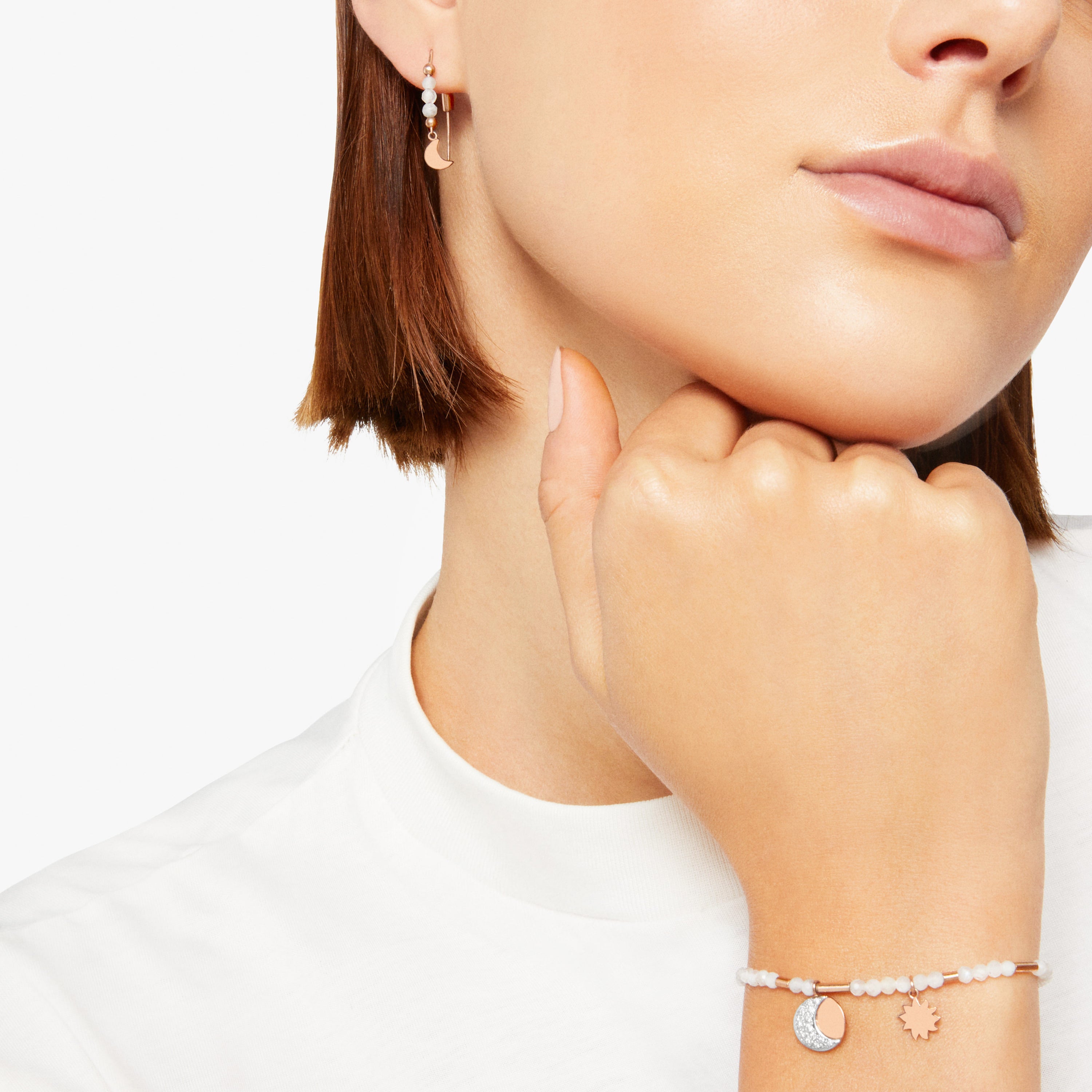 MOON&SUN EARRING
