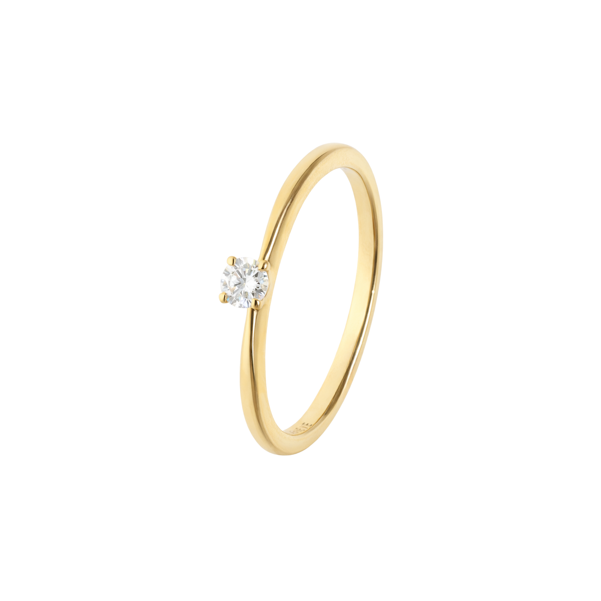 SOLITAIRE DIAMOND ENGAGEMENT RING