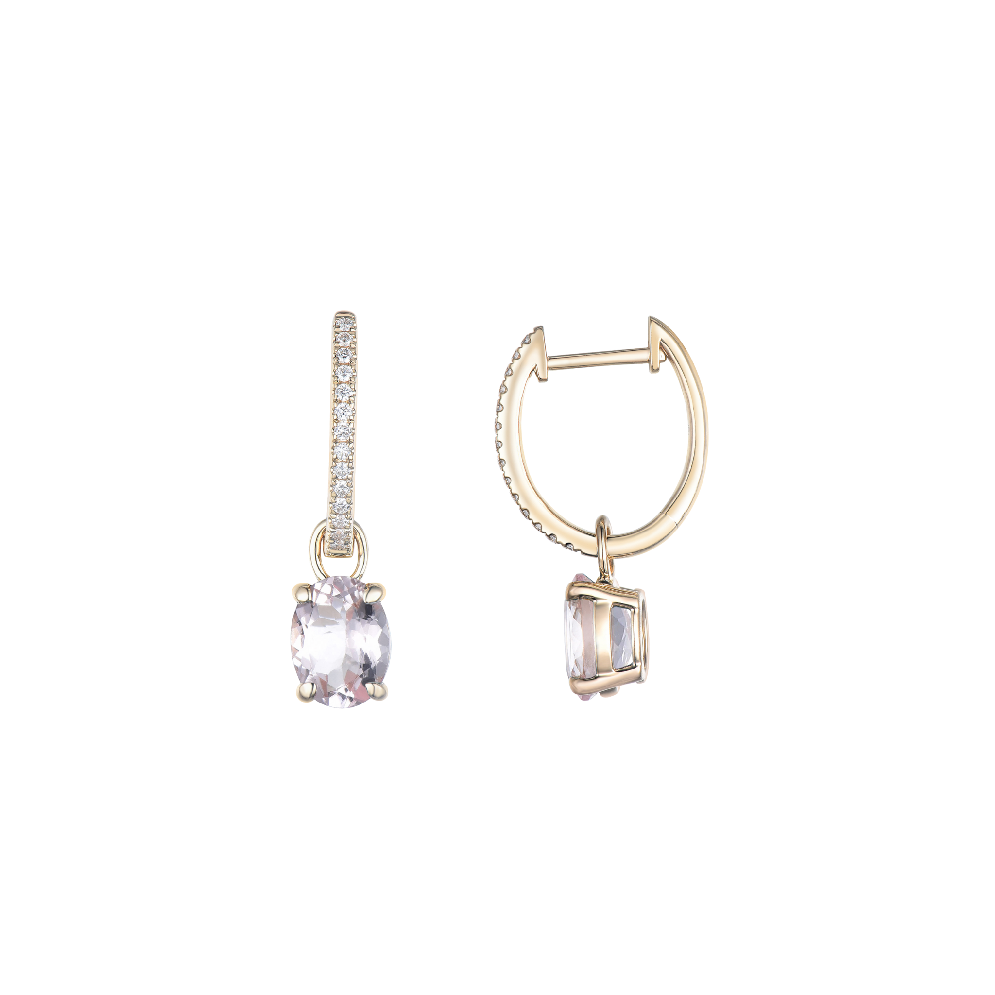 NATURAL COLORS HOOP EARRINGS