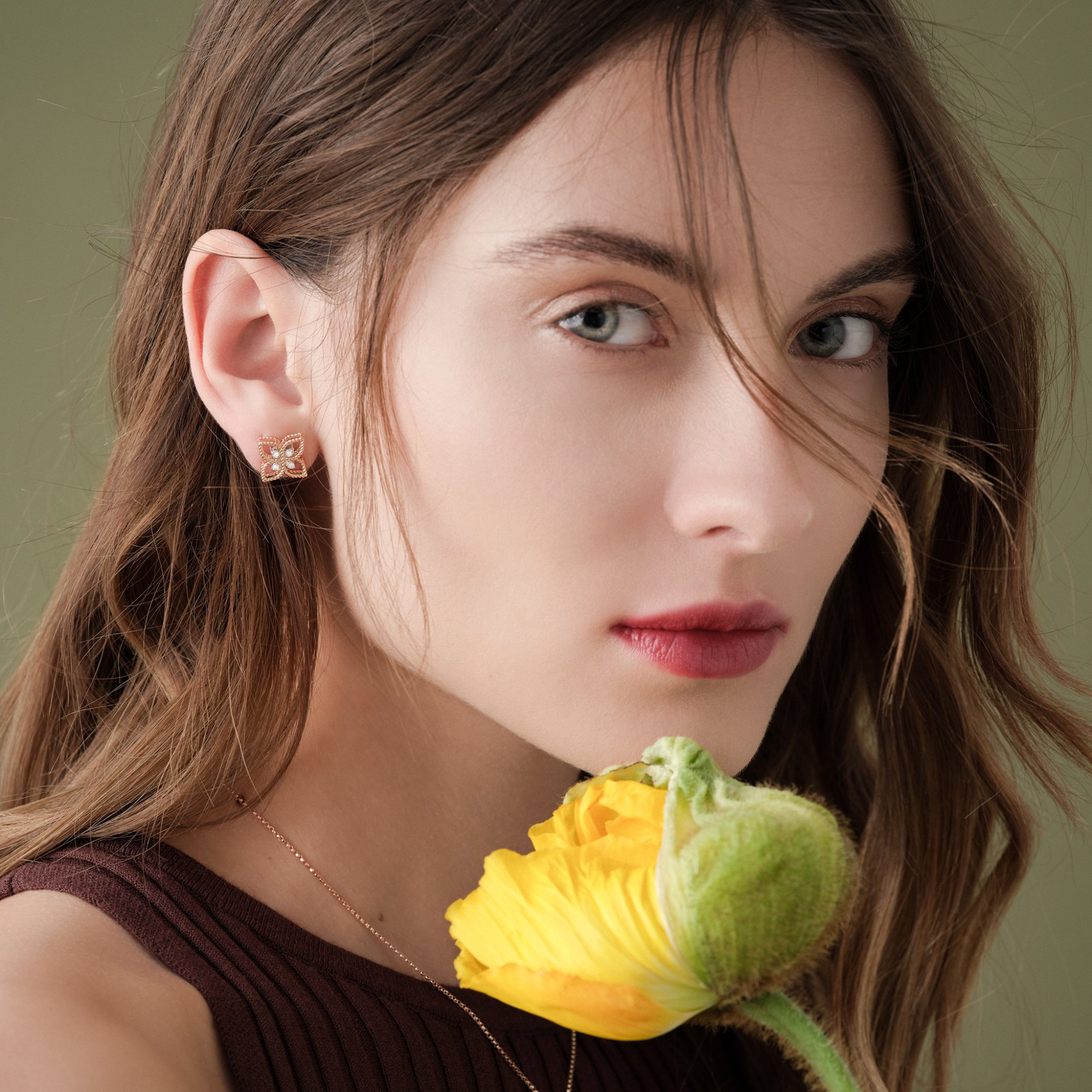 PRINCESS FLOWER EARRINGS