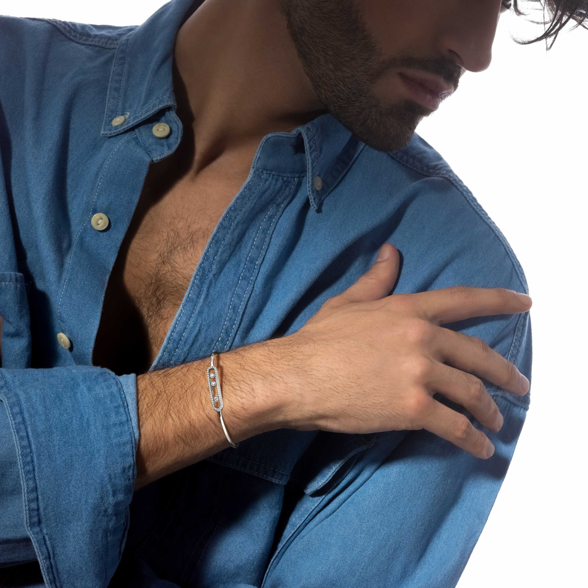 JONC MOVE PAVÉ BRACELET