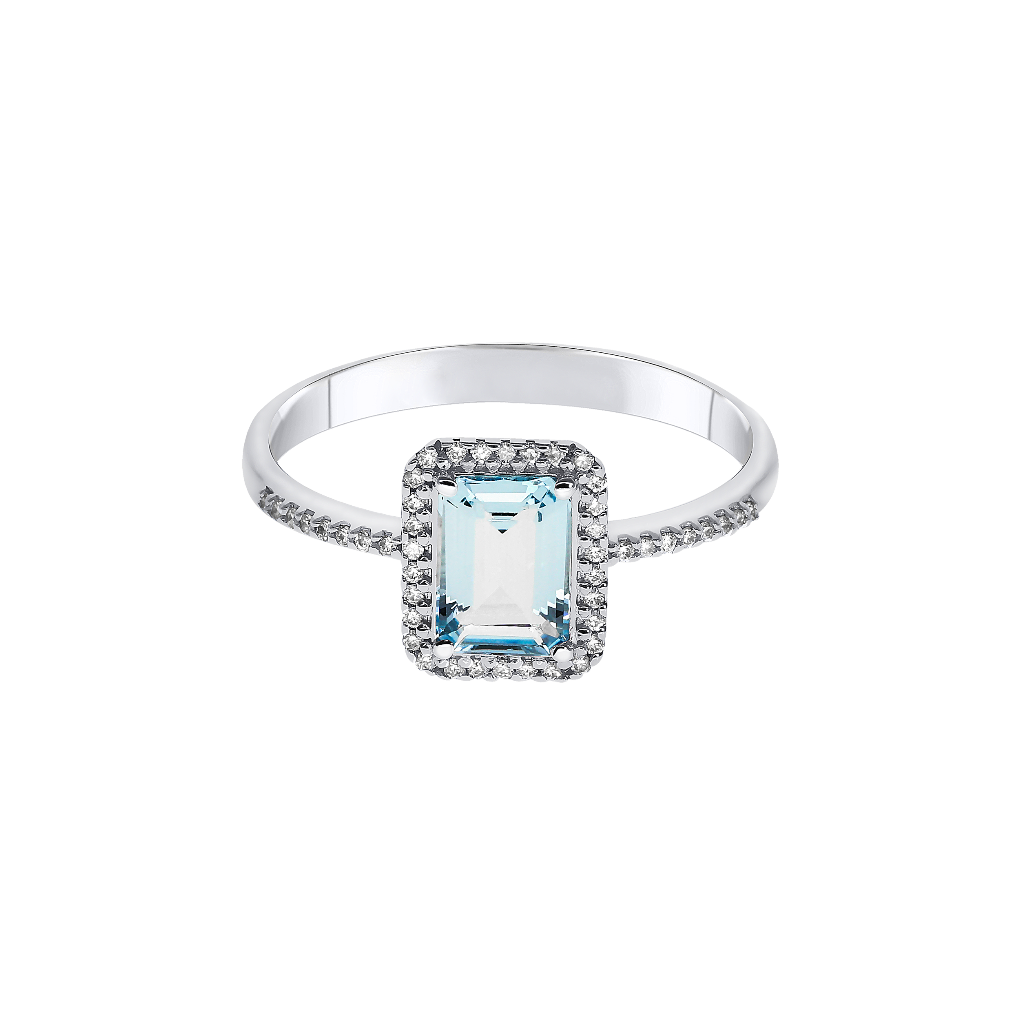 NATURAL COLORS HALO RING