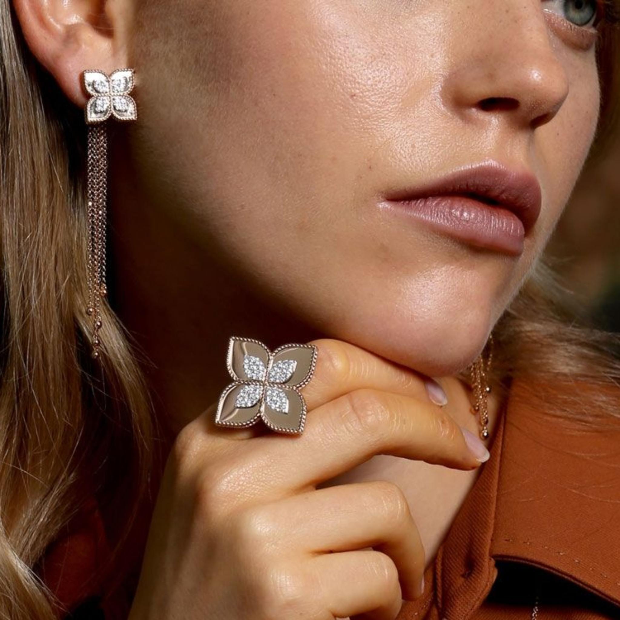 PRINCESS FLOWER EARRINGS