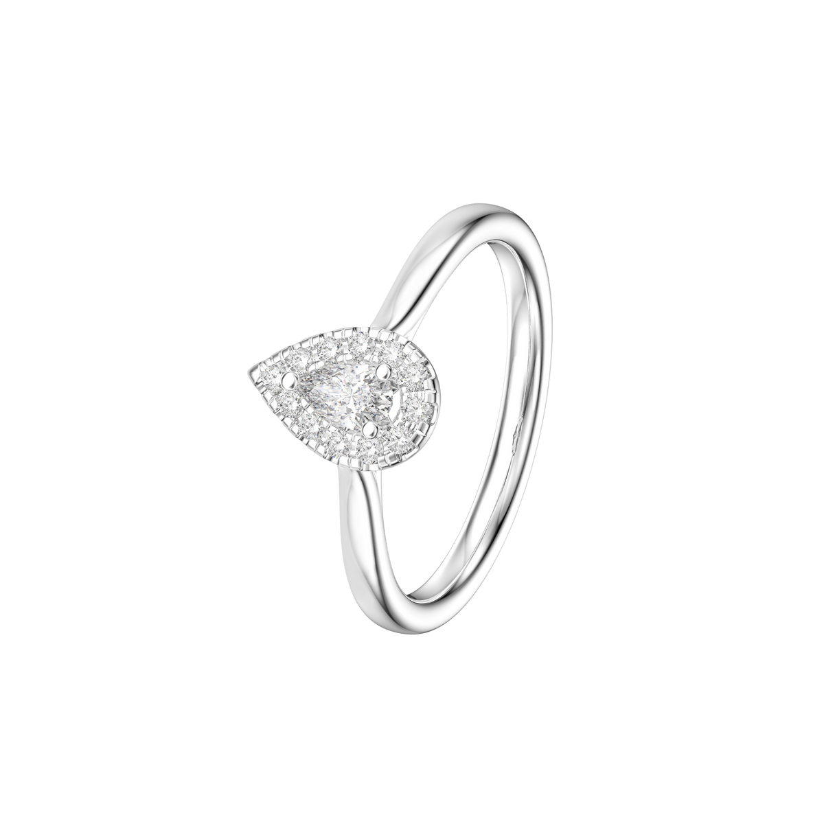 PRINCESS DIAMOND ENGAGEMENT RING