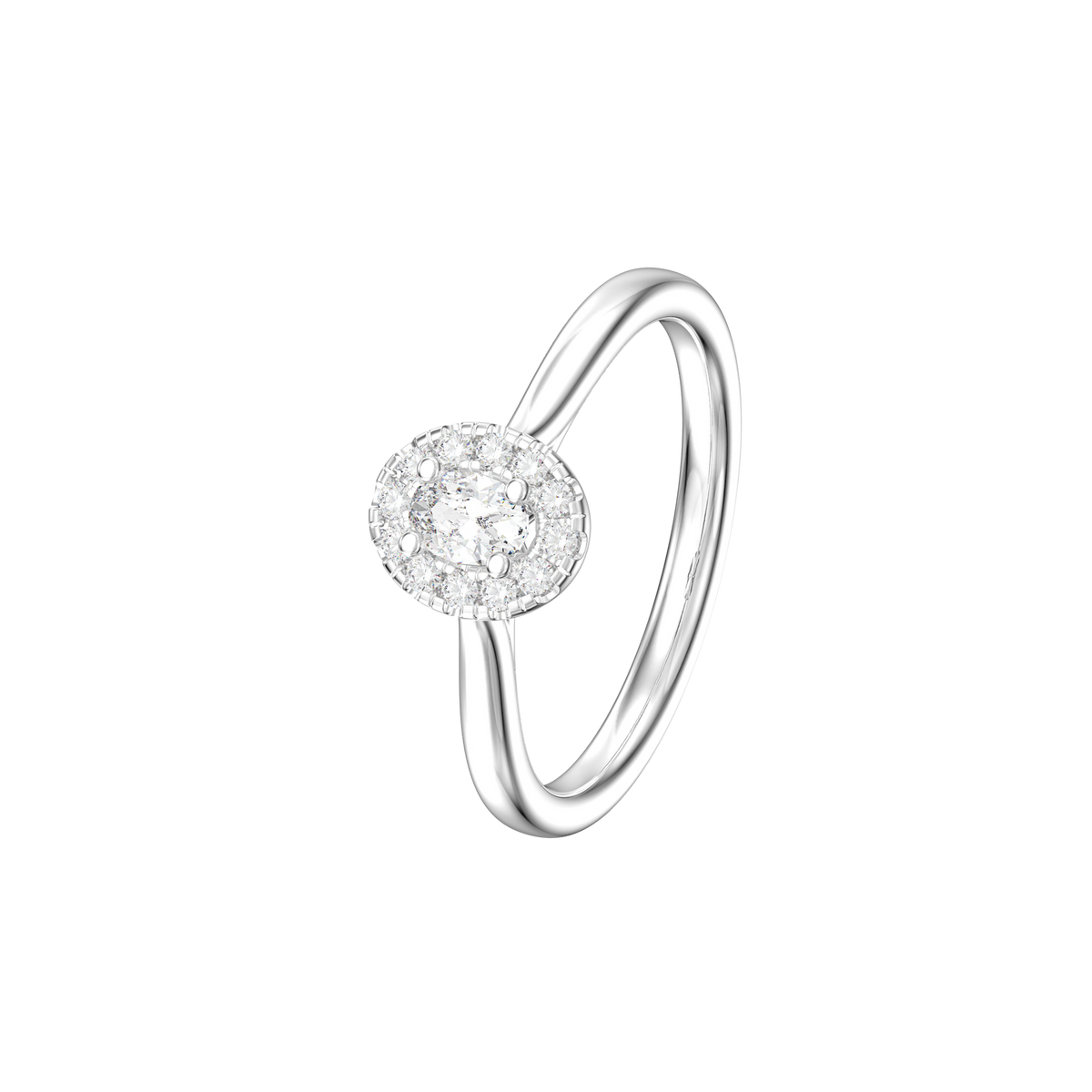 WHITE GOLD DIAMOND RING
