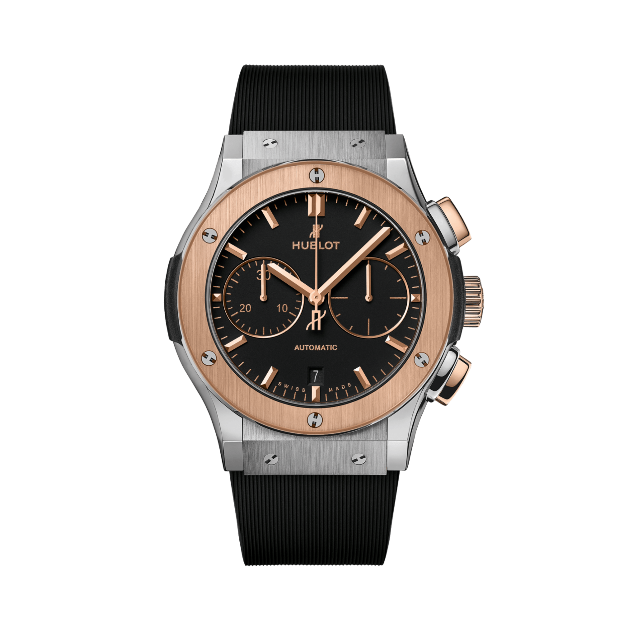CLASSIC FUSION CHRONOGRAPH TITANIUM KING GOLD