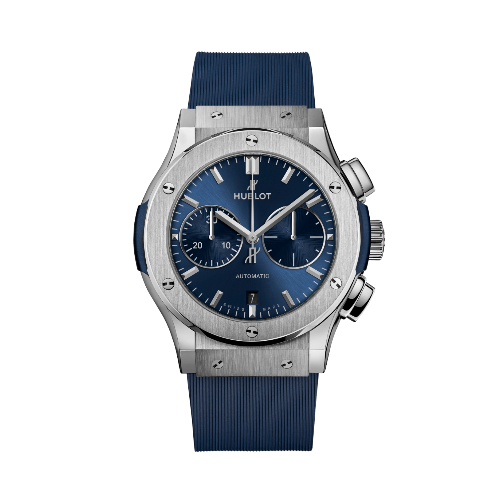 CLASSIC FUSION CHRONOGRAPH TITANIUM BLUE