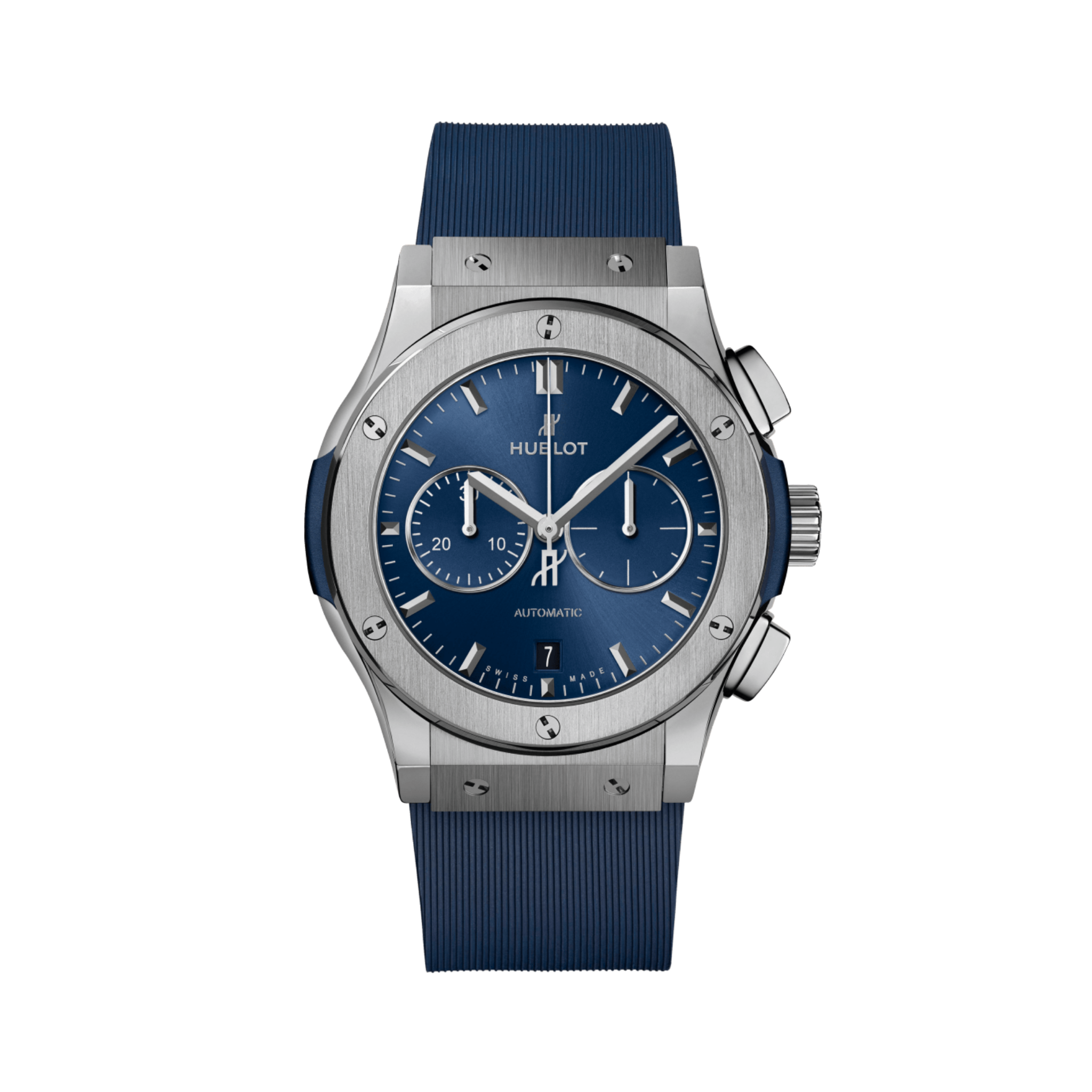 CLASSIC FUSION CHRONOGRAPH TITANIUM BLUE