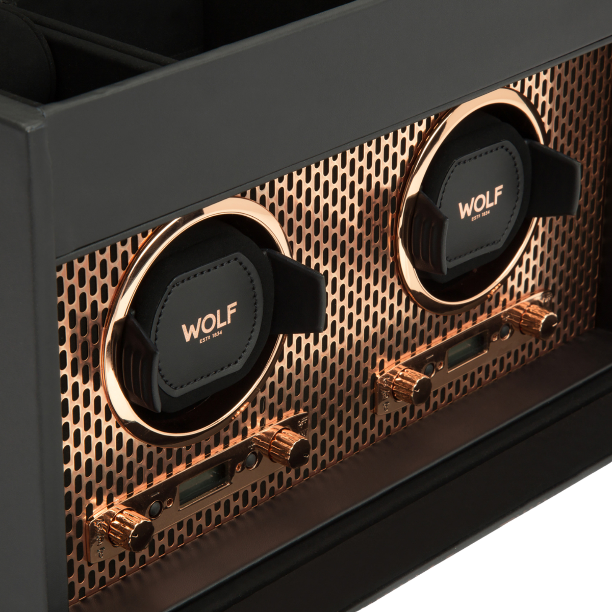 AXIS DOUBLE WATCH WINDER WITH STORAGE