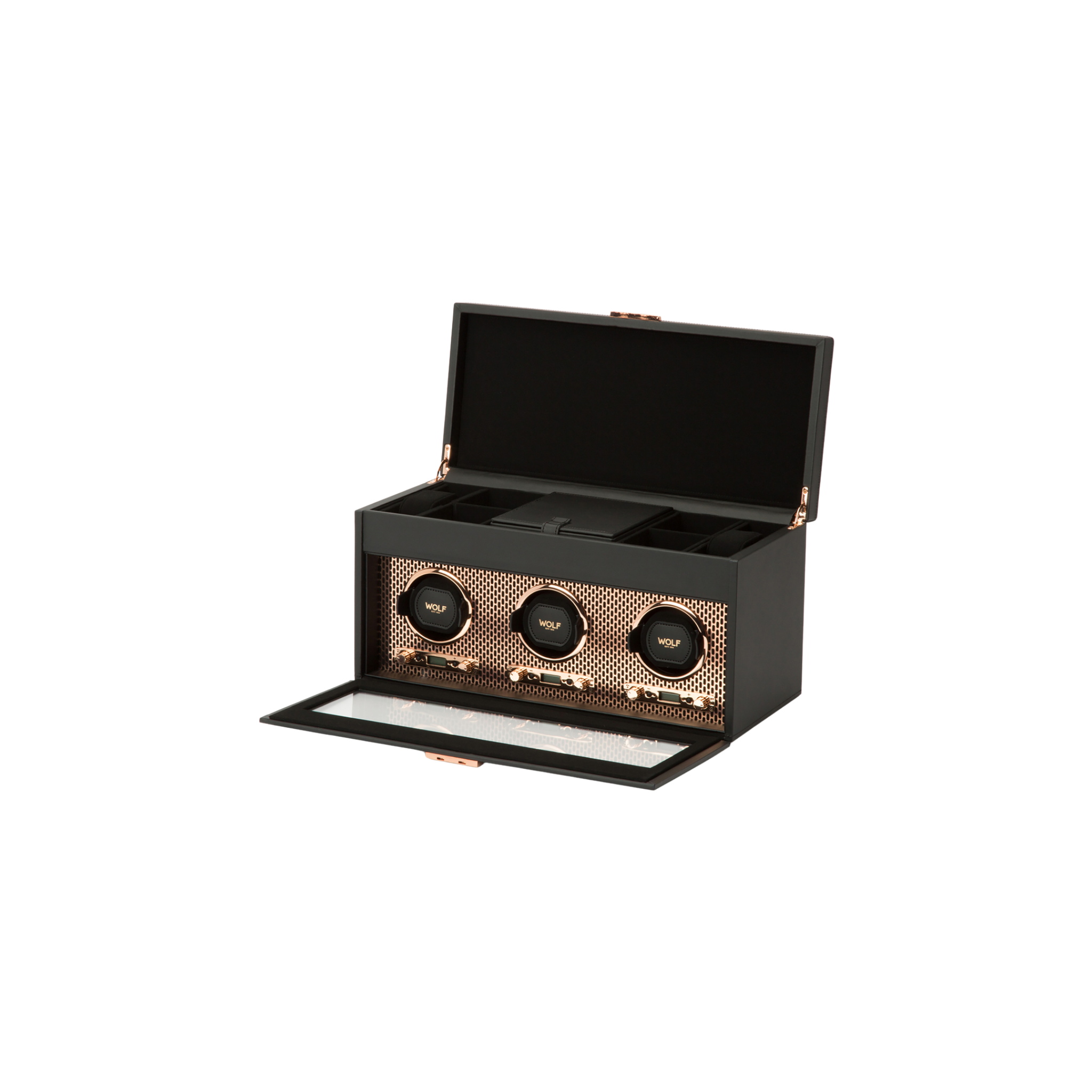 AXIS TRIPLE WATCH WINDER WITH STORAGE