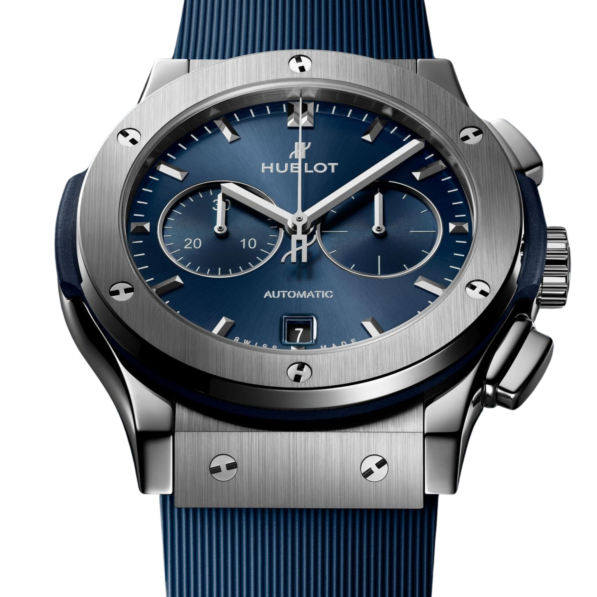 CLASSIC FUSION CHRONOGRAPH TITANIUM BLUE