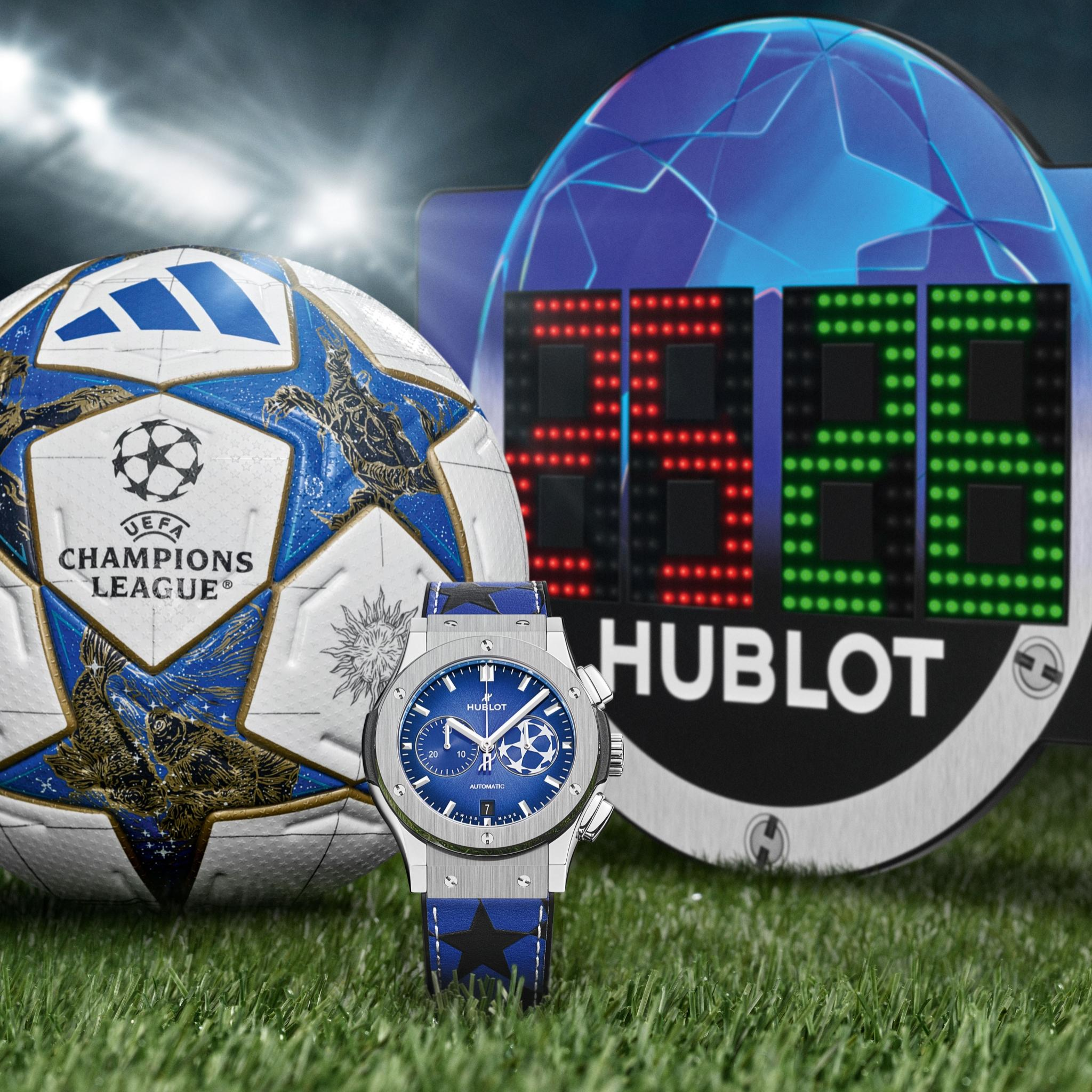 CLASSIC FUSION CHRONOGRAPH UEFA CHAMPIONS LEAGUE TITANIUM