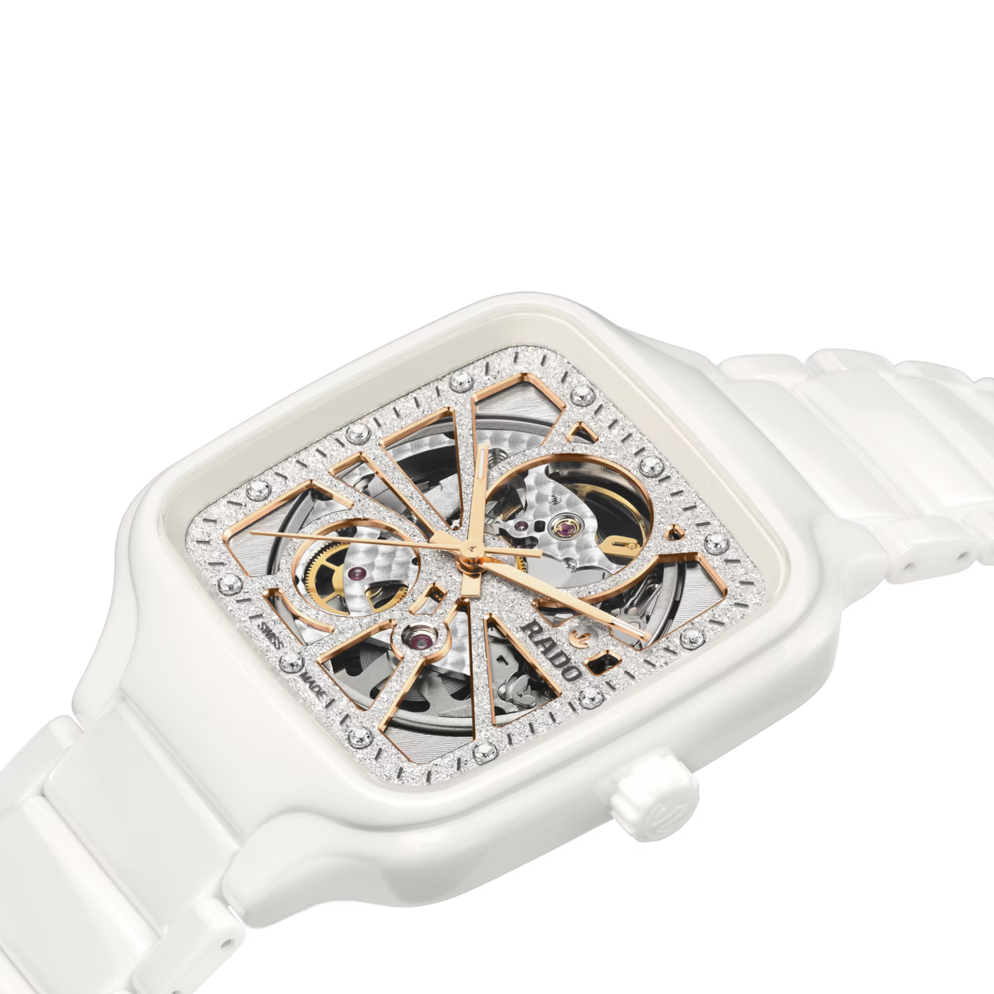 TRUE SQUARE AUTOMATIC OPEN HEART SPARKLING